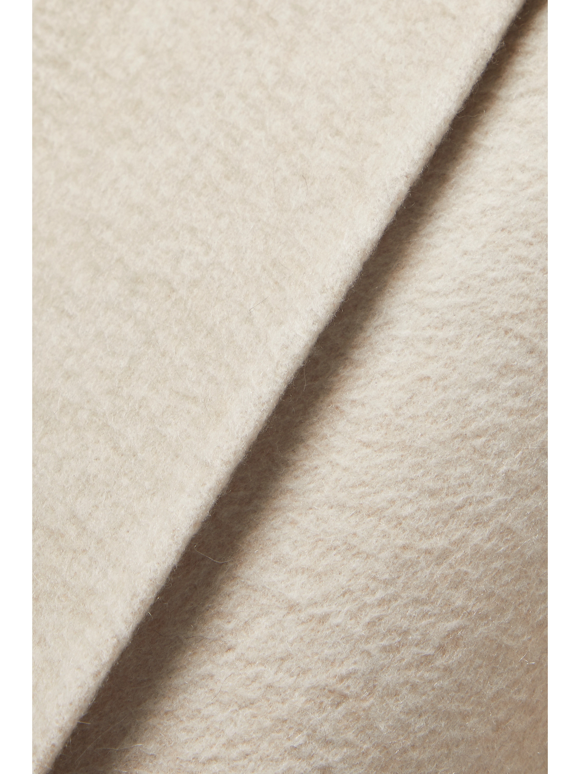 The Row Notte scarf-detailed cashmere coat