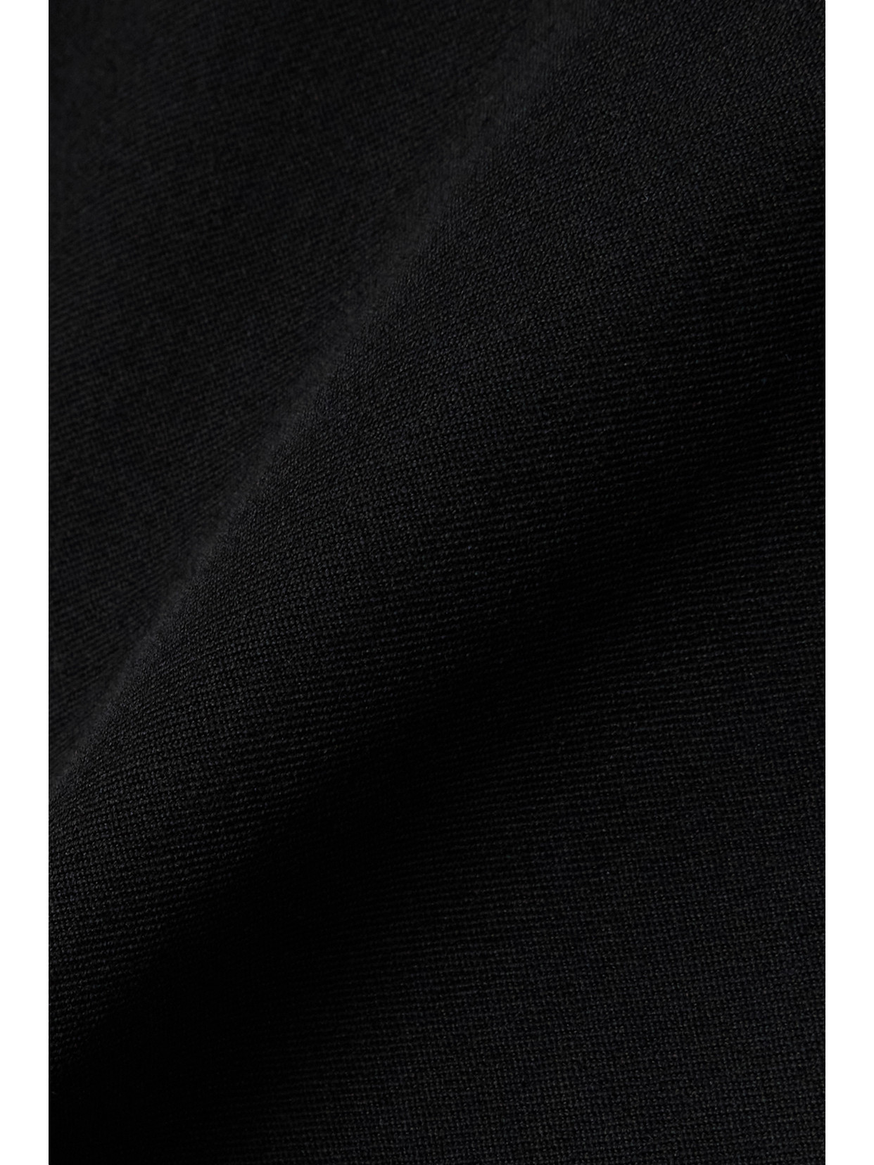 The Row Clio Belted Collarless Wool Serge Jacket In Black