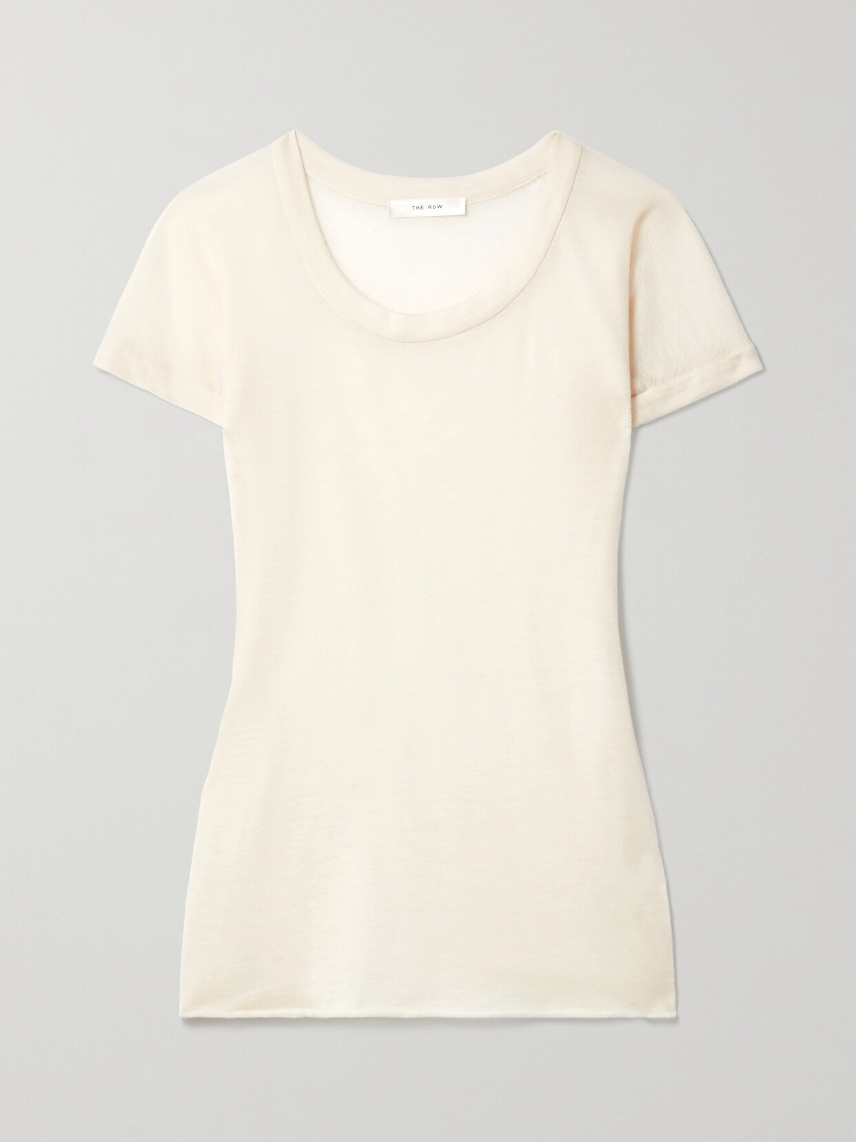 The Row Analyn Cashmere T-shirt - Neutrals