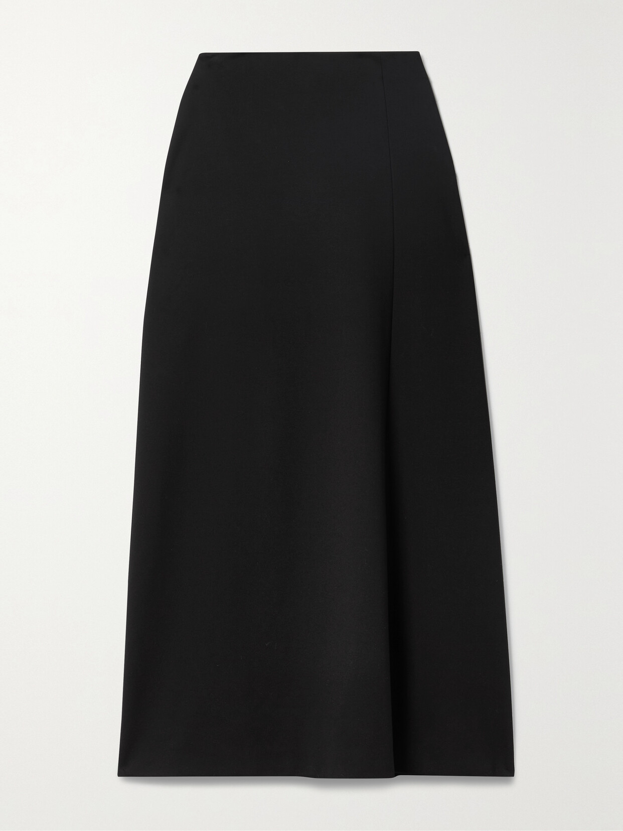 Shop The Row Flores Stretch-knit Maxi Skirt In Black