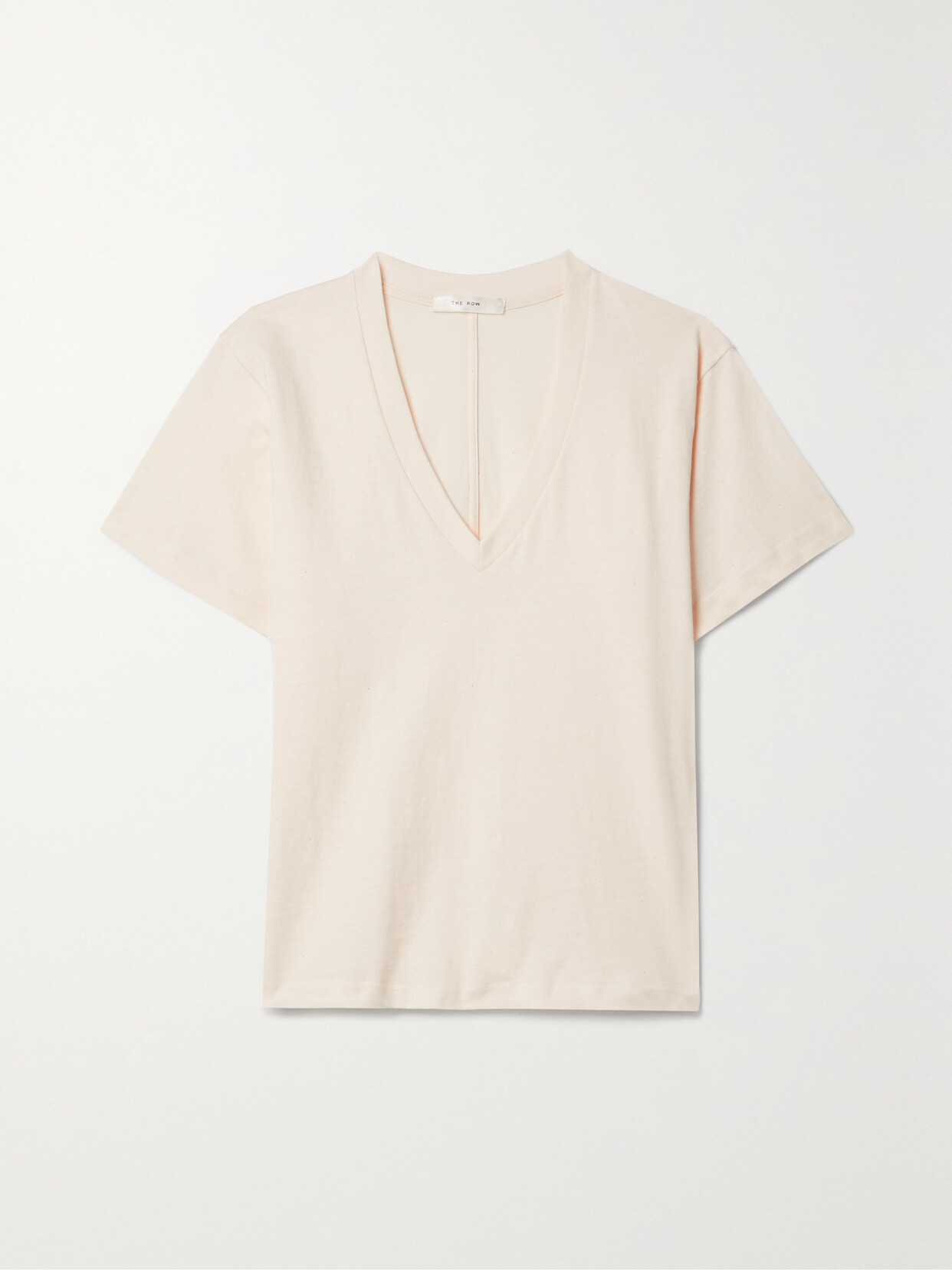 The Row - Tala Cotton-jersey T-shirt - Off-white
