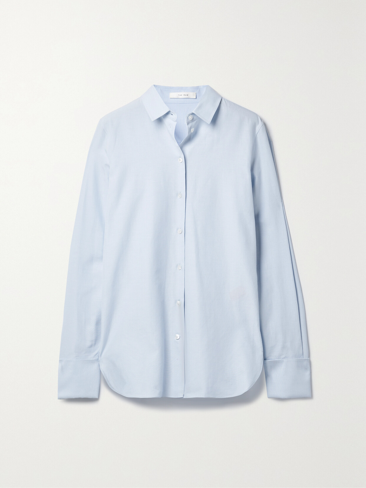 The Row - Metis Cotton Oxford Shirt - Blue