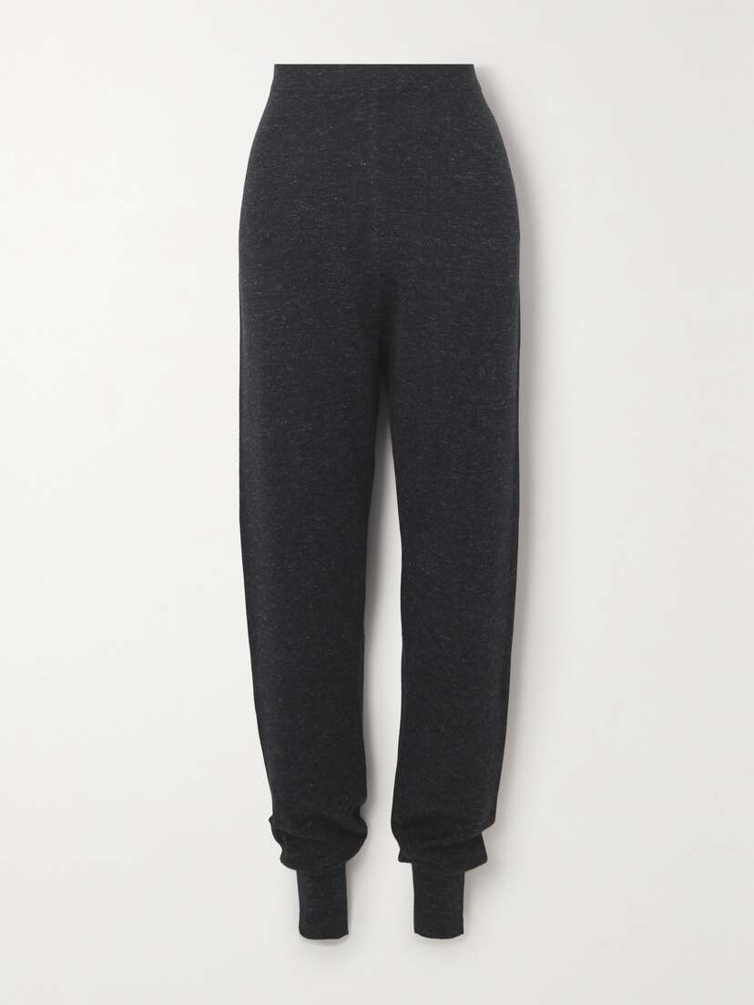 The Row Knitted Tapered Track Pants - x large
