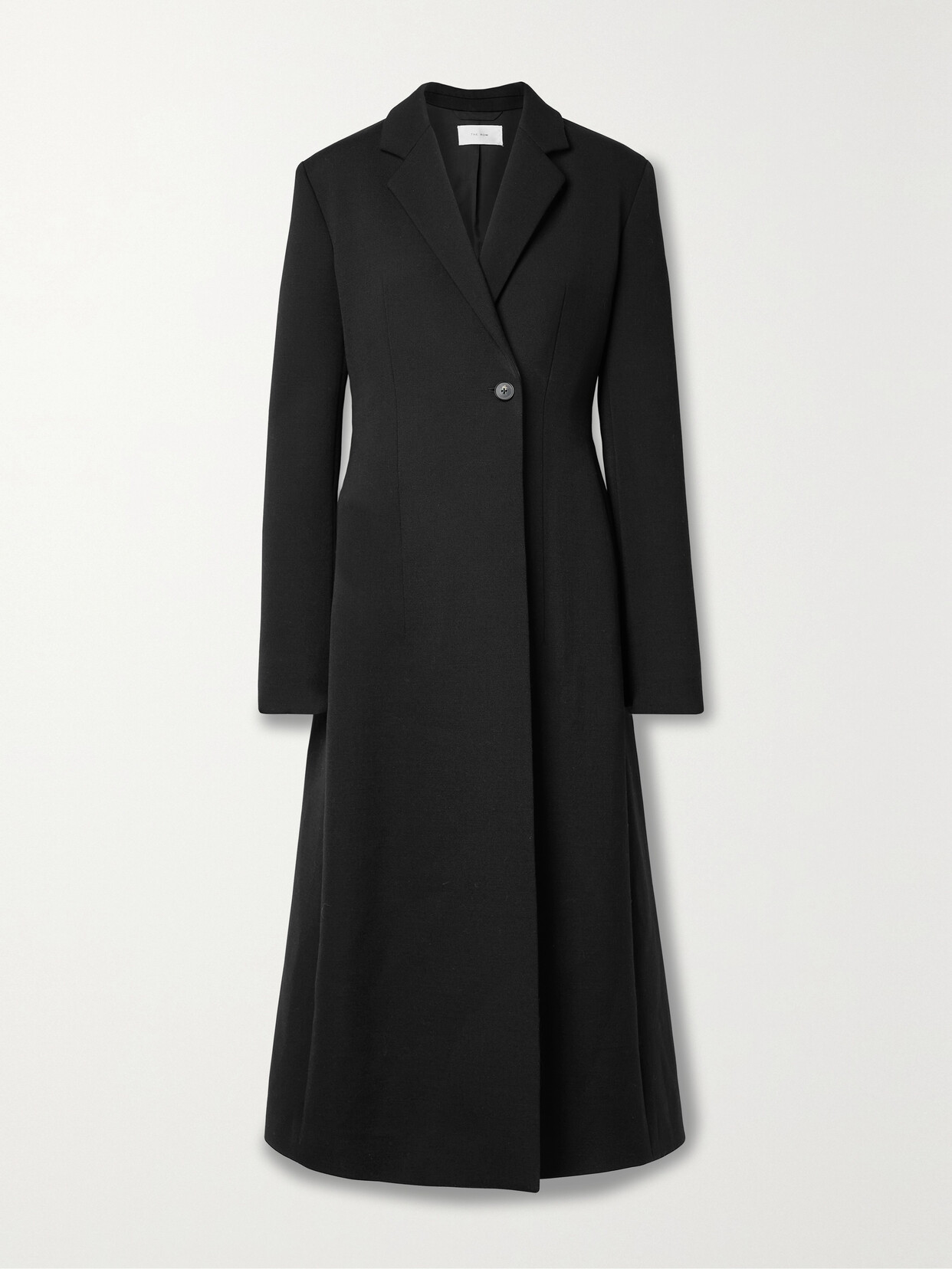 The Row Medea Wool-blend Coat - Black