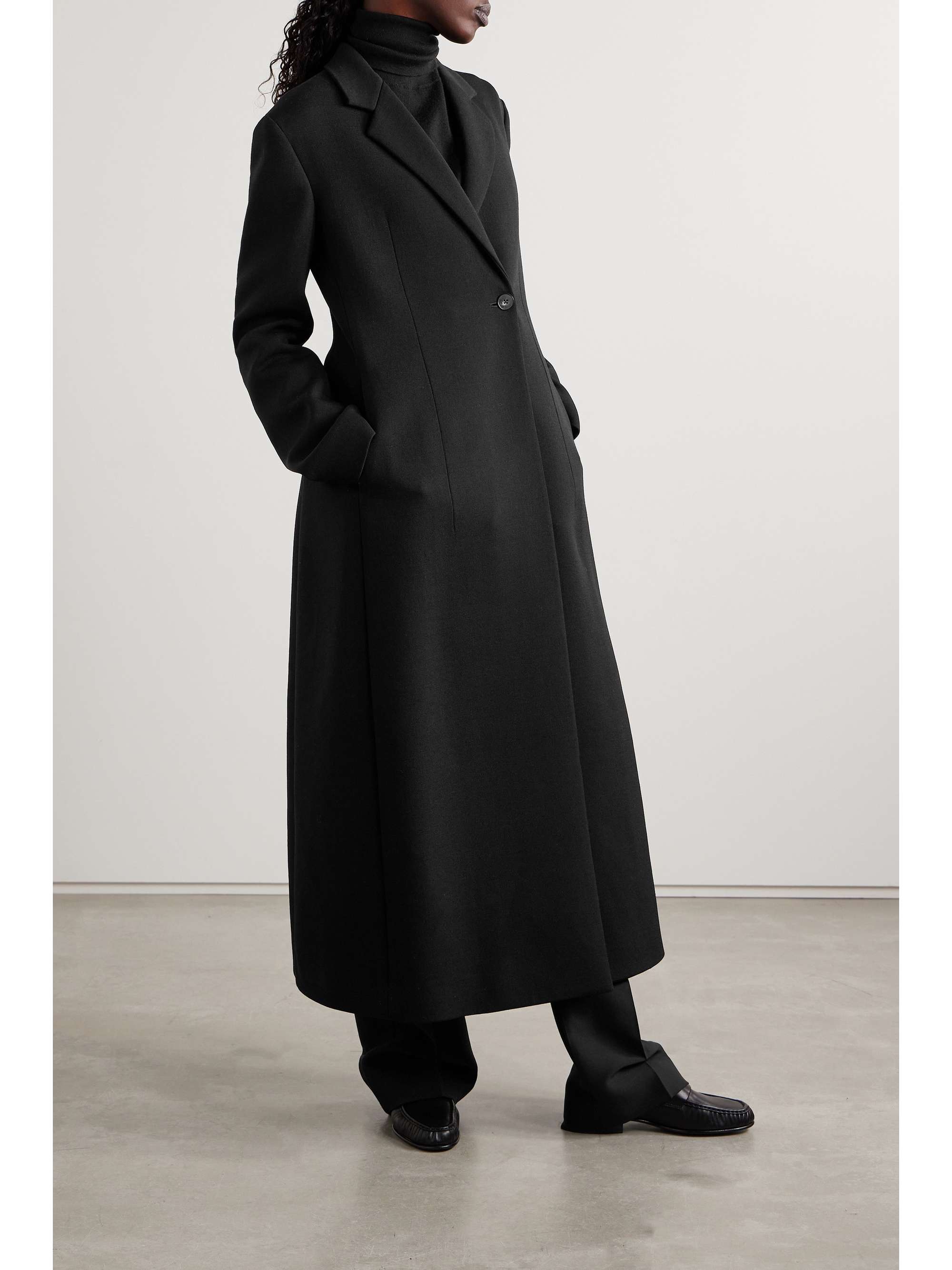 THE ROW Medea wool-blend coat | NET-A-PORTER