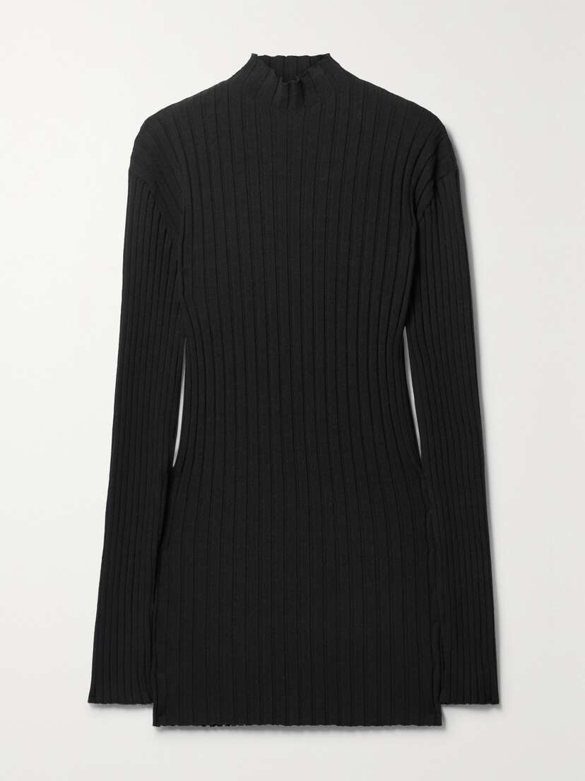 The Row Deidree Ribbed Silk Sweater