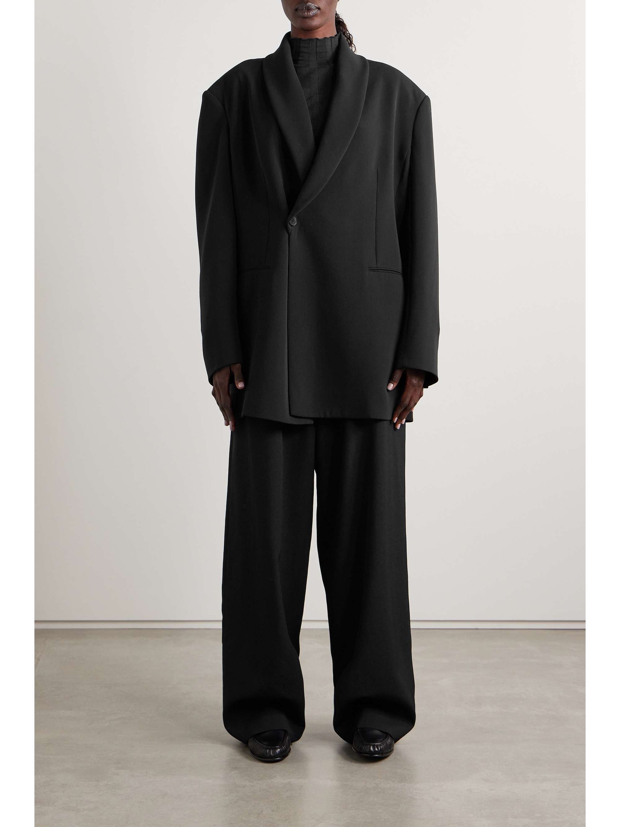 THE ROW Diomede wool-blend twill blazer | NET-A-PORTER