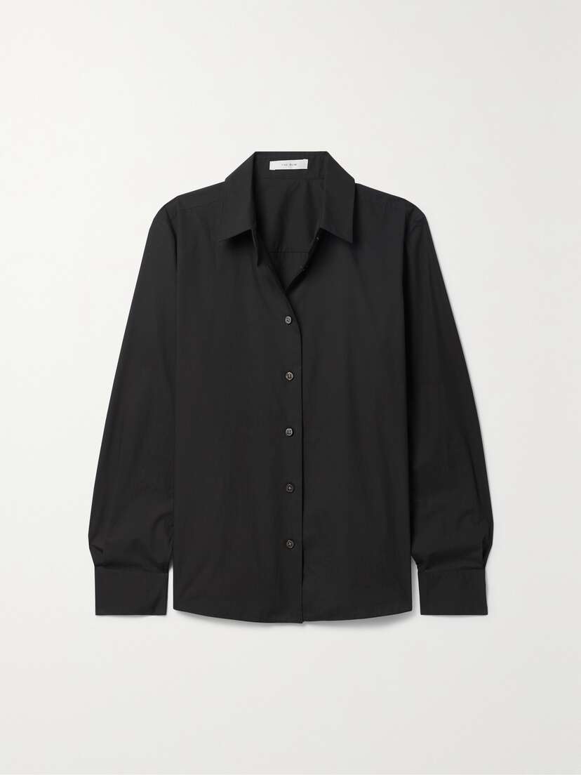 The Row Sadie Cotton-poplin Shirt
