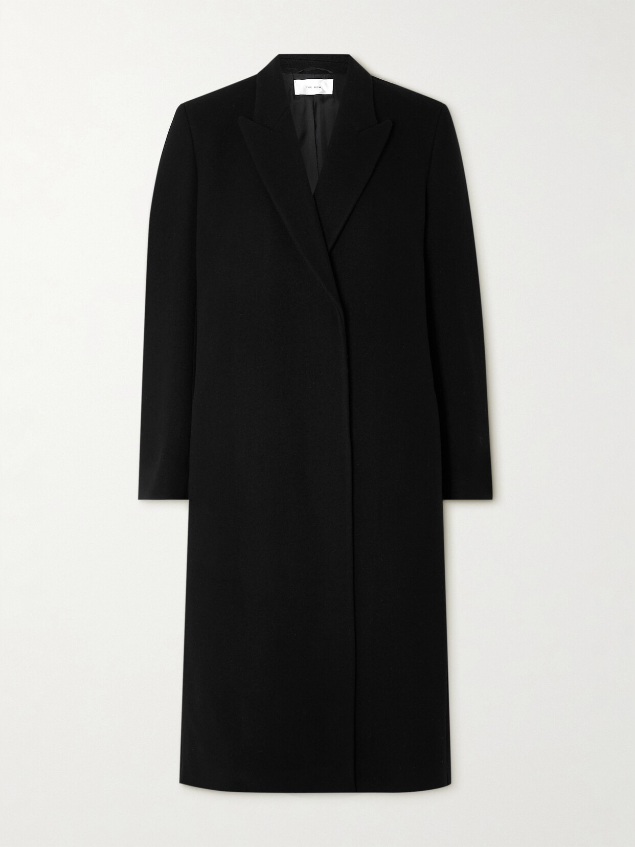 The Row - Cassio Wool And Cashmere-blend Coat - Black