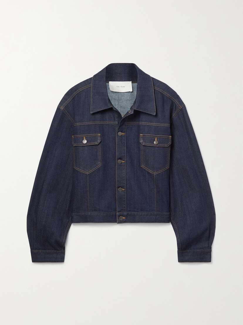 The Row Ness Oversized Denim Jacket