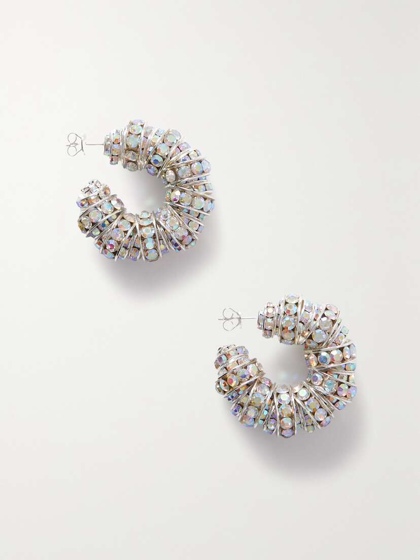 PEARL OCTOPUSS.Y plated Crystal Earrings