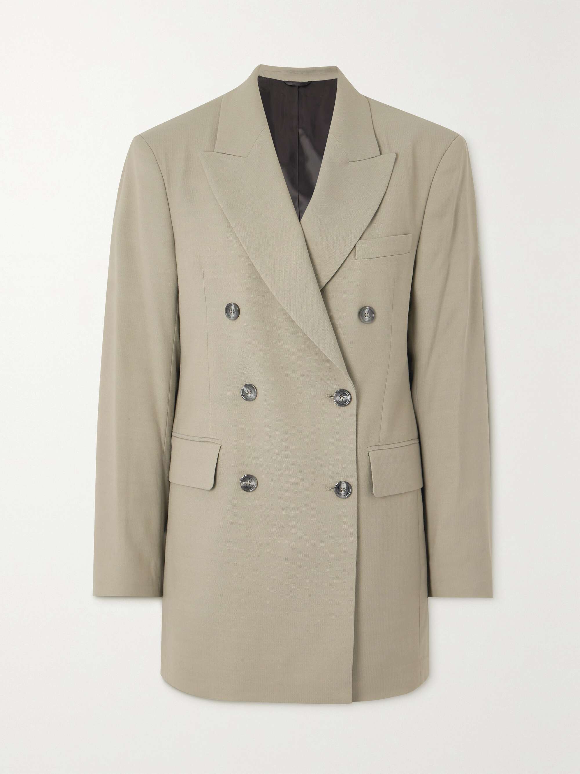 Acne studios double breasted blazer on sale