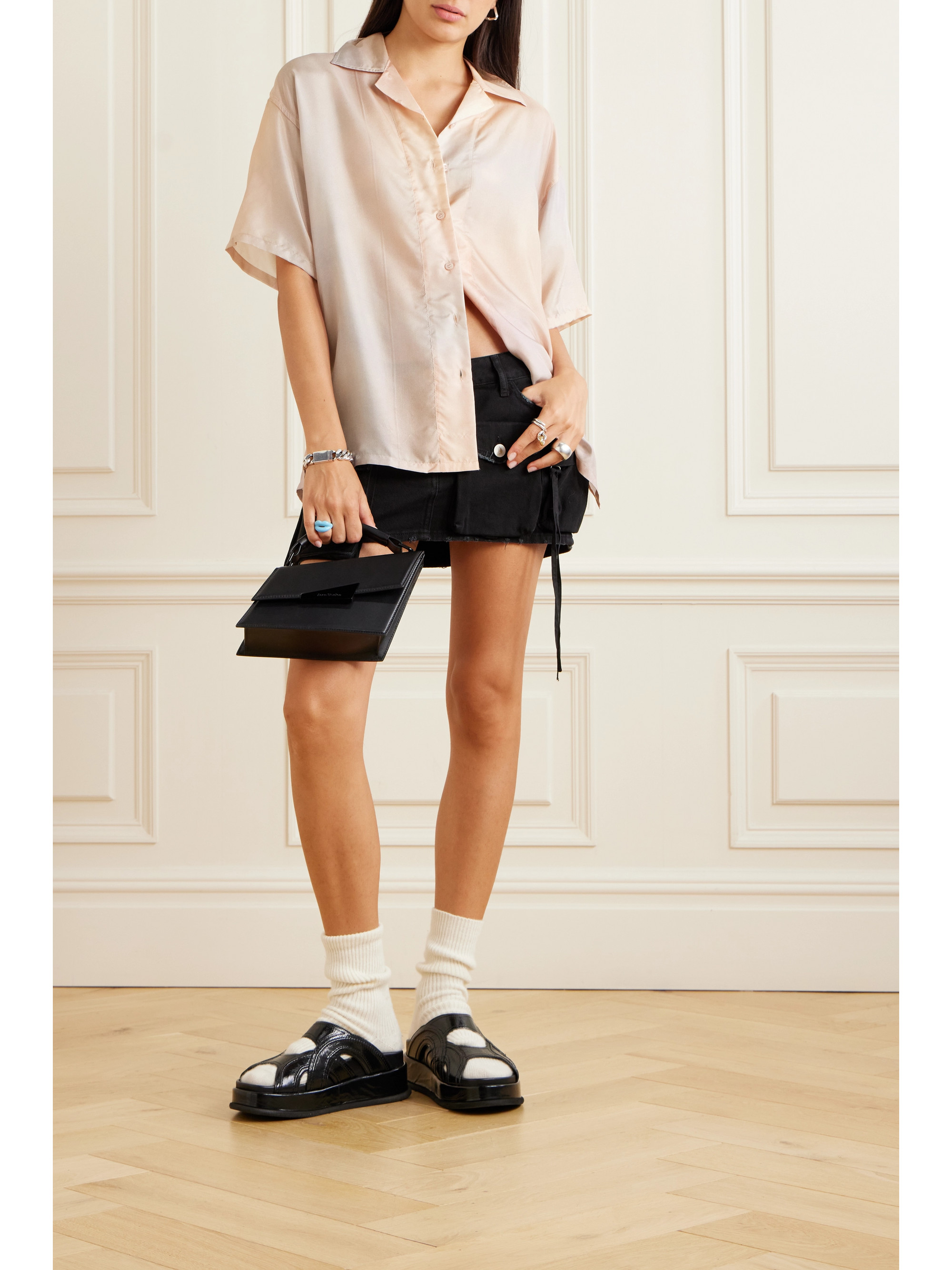 Acne Studios Silk-habotai shirt