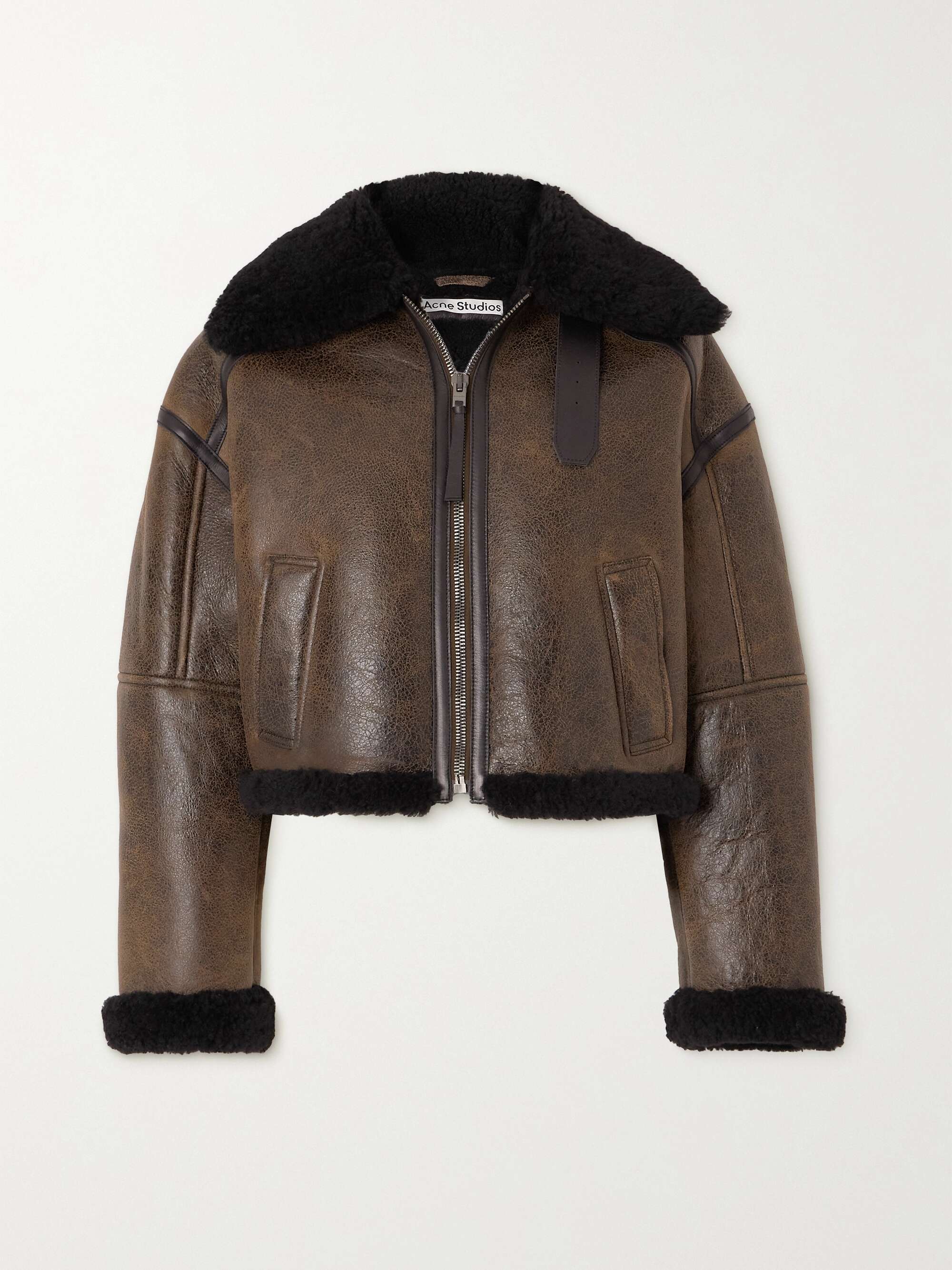 ACNE STUDIOS Shearling jacket | NET-A-PORTER