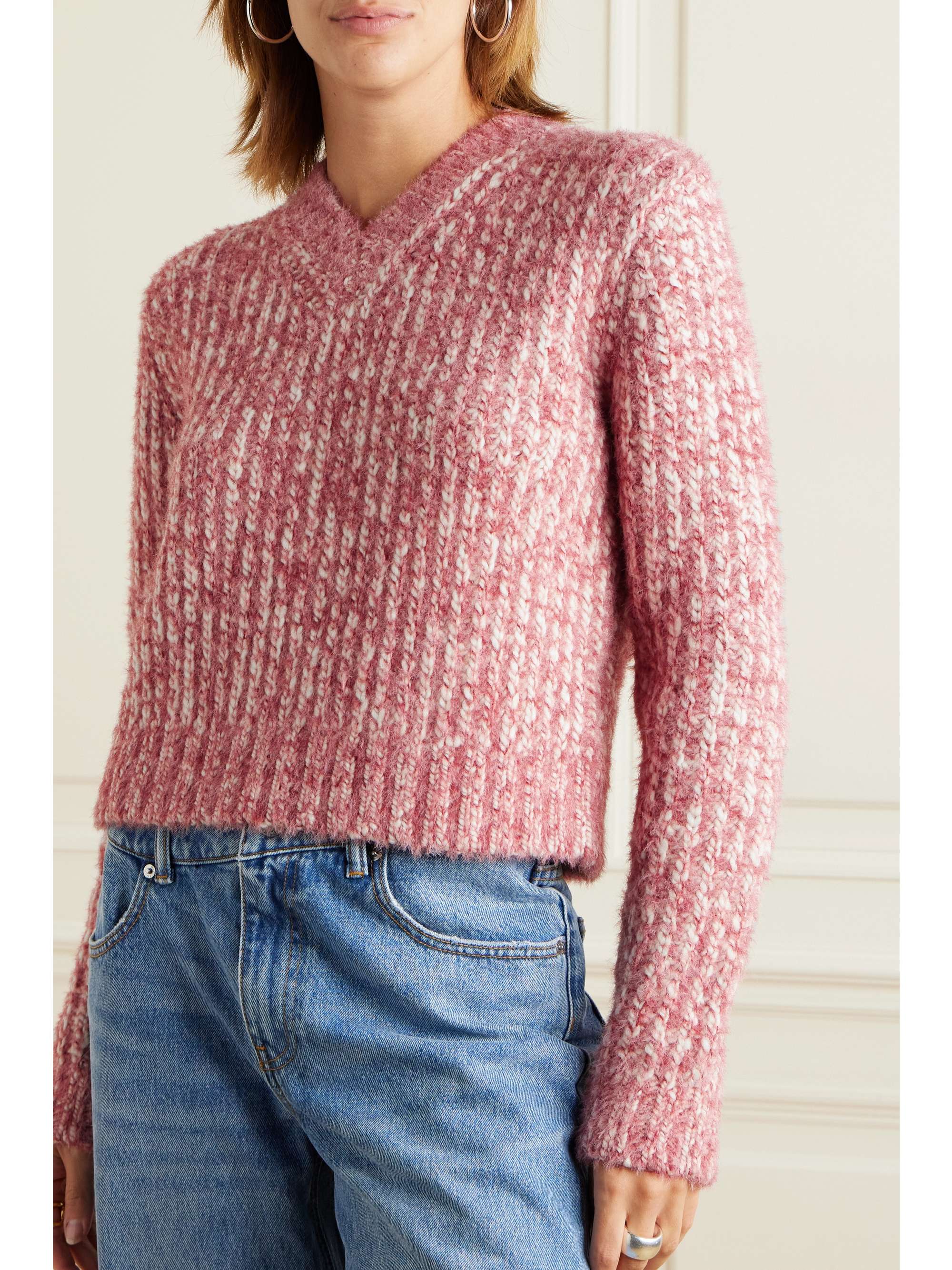 ACNE STUDIOS Wool-blend sweater | NET-A-PORTER ACNE STUDIOS Wool-blend sweater | NET-A-PORTER