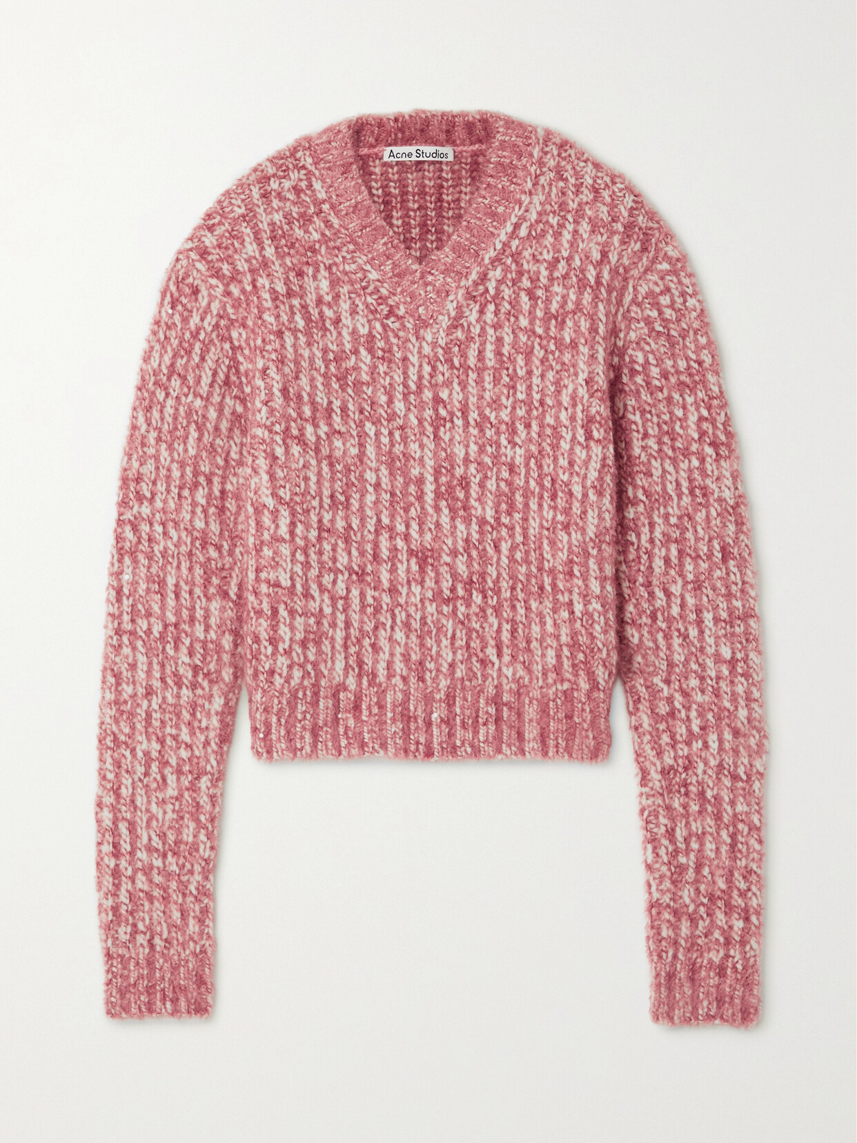 Shop Acne Studios Krismus Wool-blend Sweater In Pink