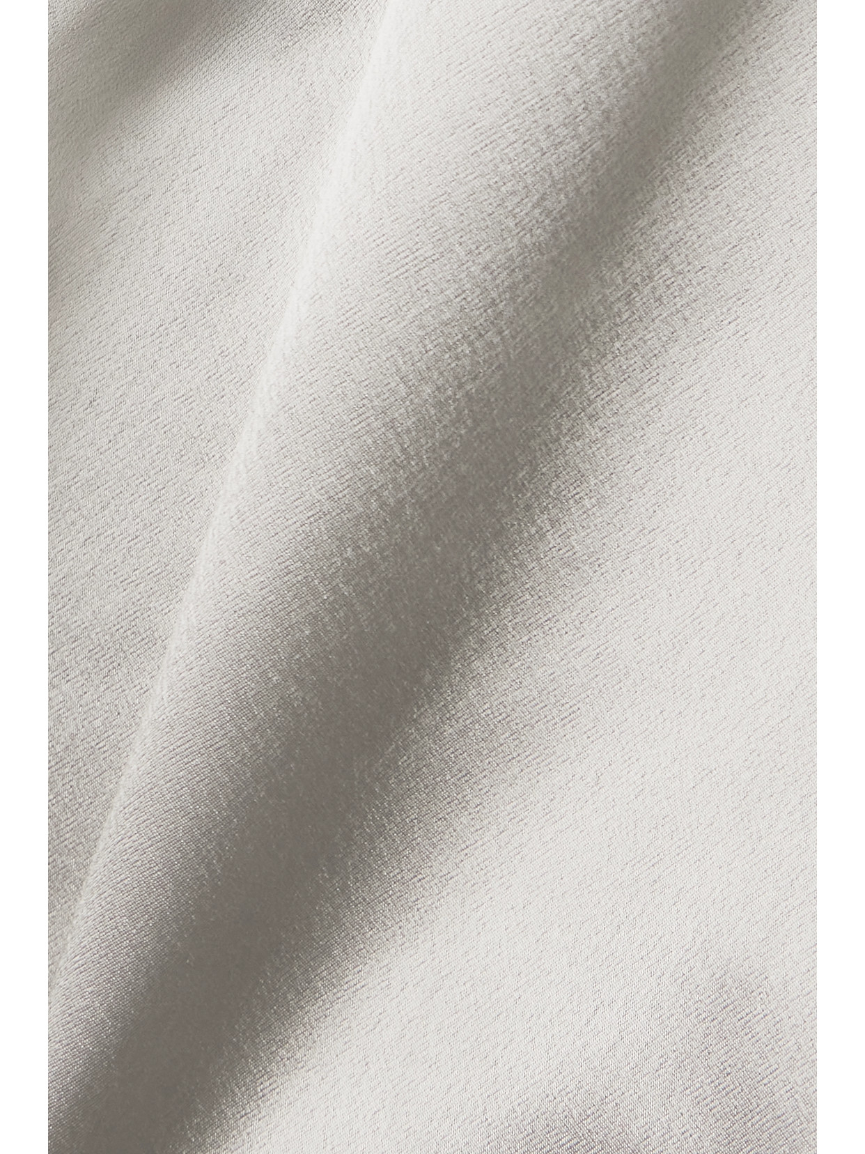 Staud Landscape Gathered Satin Mini Dress In Silver
