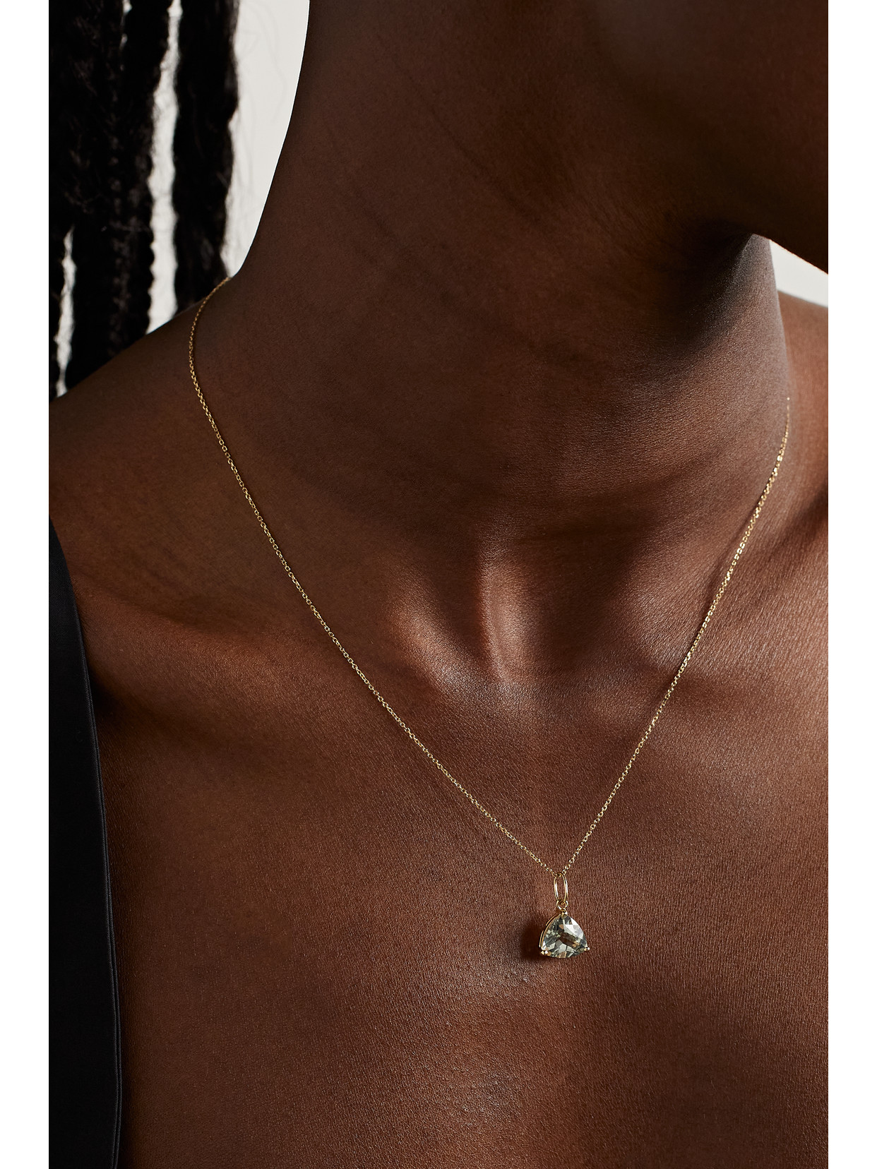 Mateo 14-karat Gold Amethyst Necklace In Gold