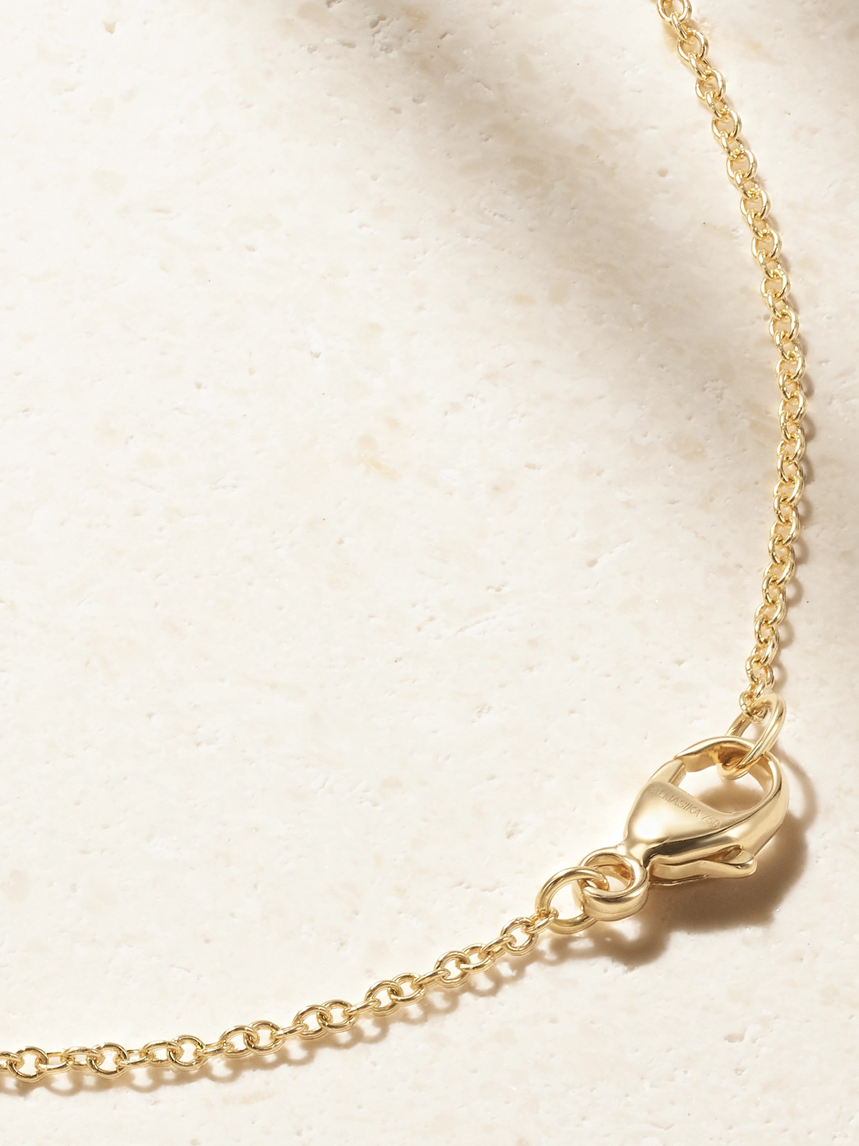 Almasika Berceau 18-karat Gold Diamond Necklace In Gold