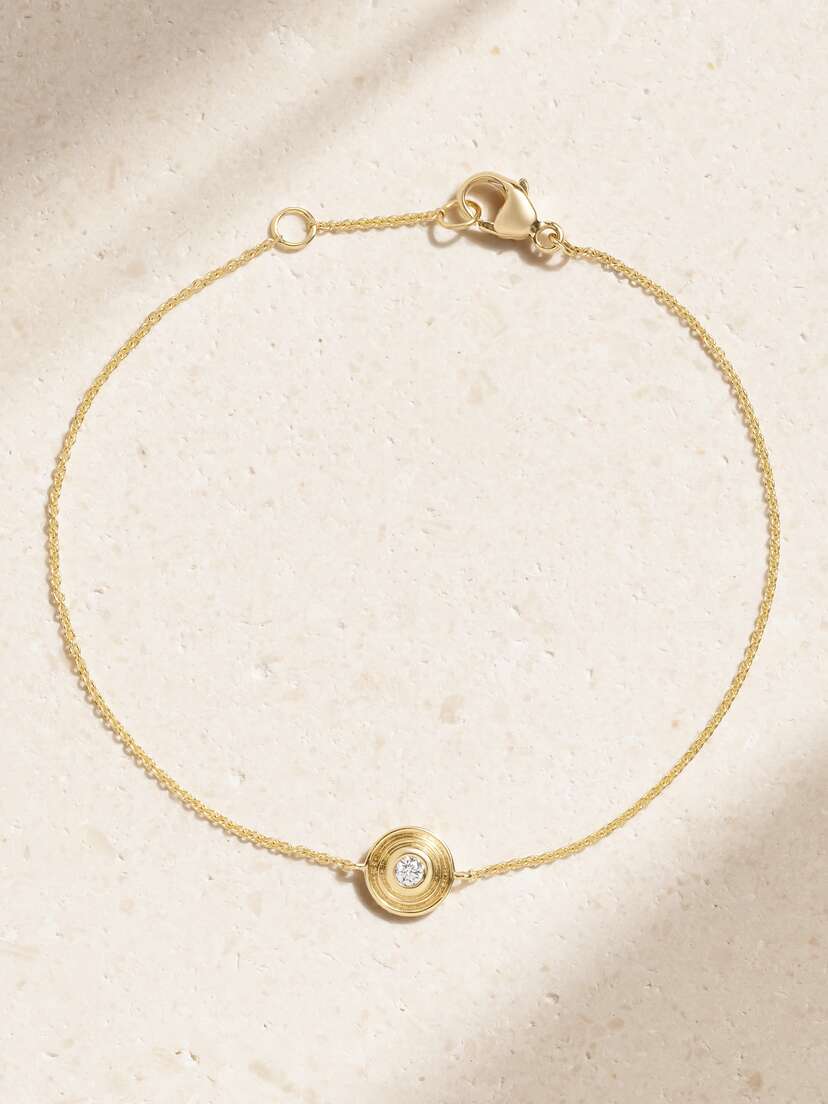 Almasika Universum Petite 18-karat Gold Diamond Bracelet