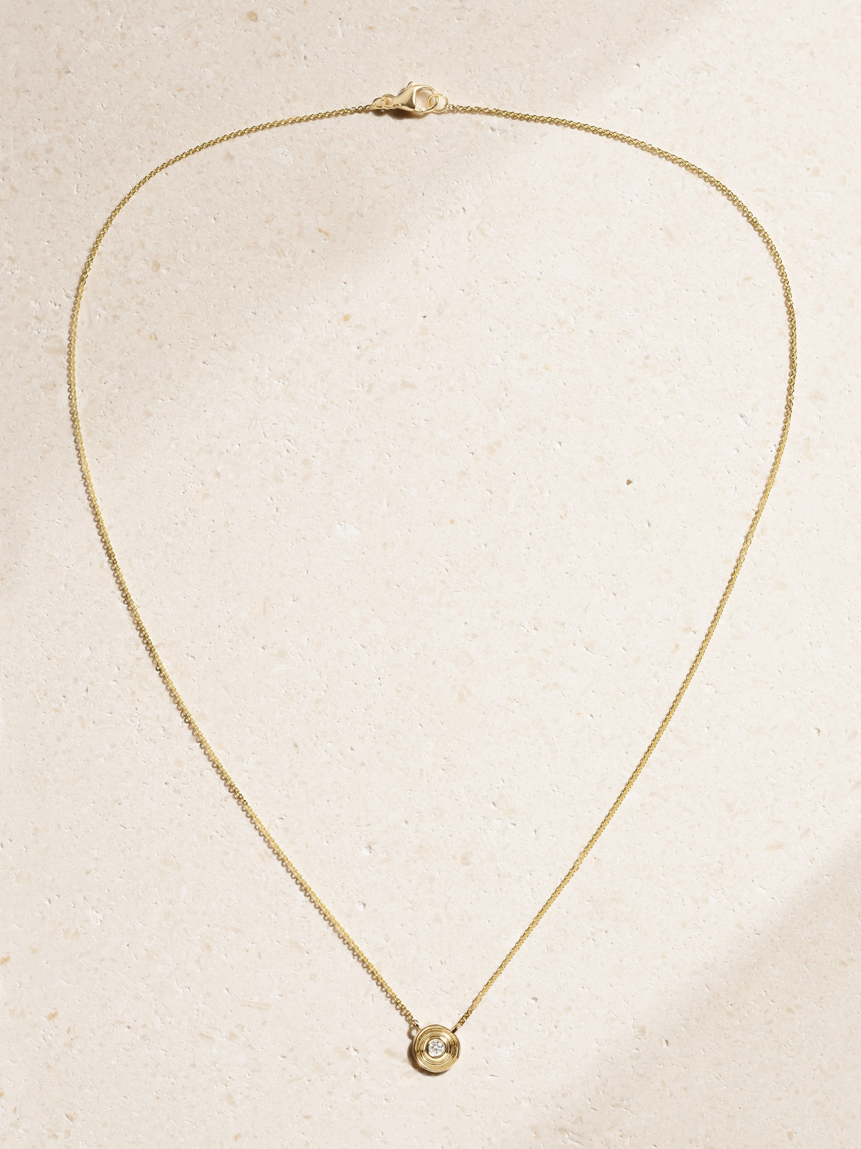 Almasika Universum Petite 18-karat Gold Diamond Necklace In Gold
