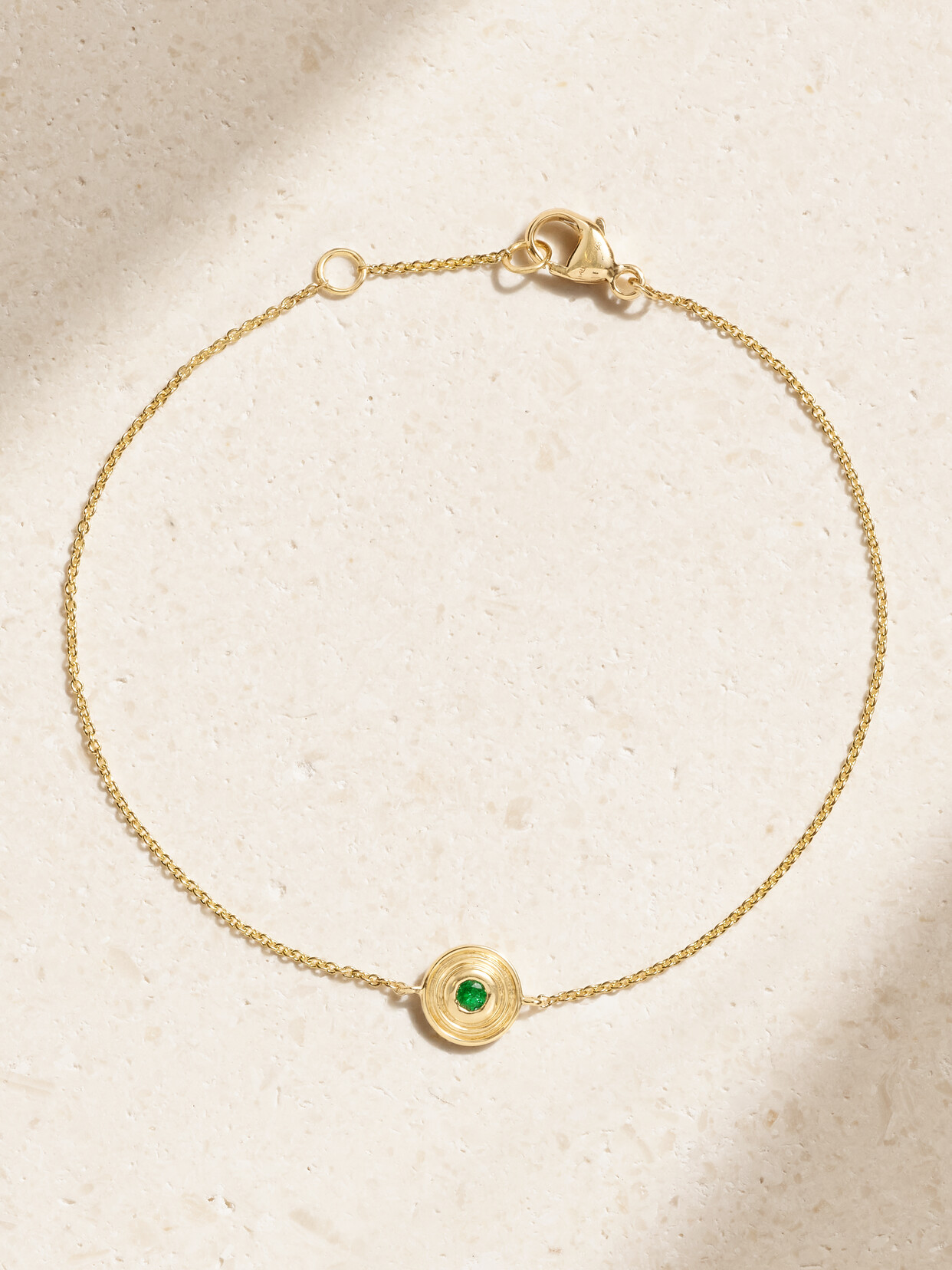 Almasika Universum 18-karat Gold Emerald Bracelet