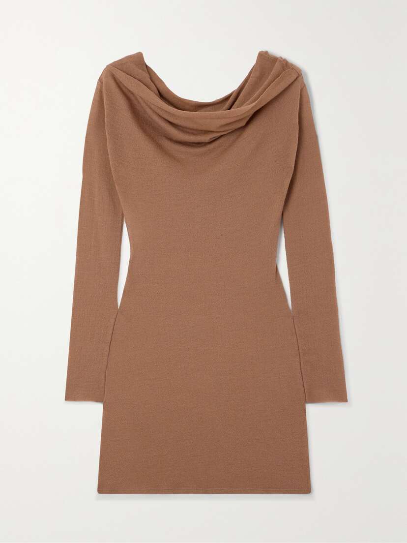 Cortana + Net Sustain Jenny Off-the-shoulder Wool Top