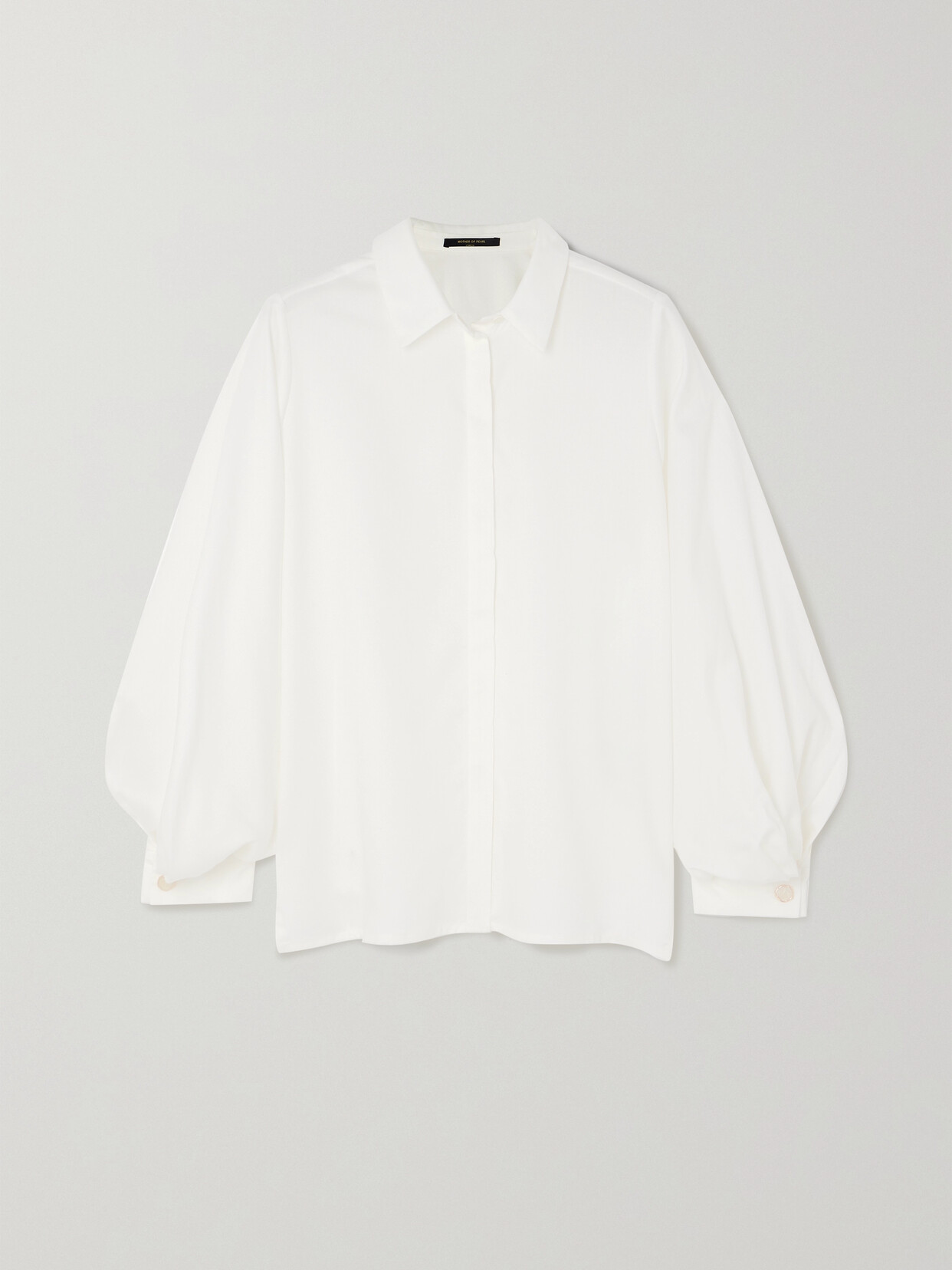 Mother of Pearl - + Net Sustain Dakota Pleated Tencel Lyocell-twill Shirt - Ivory