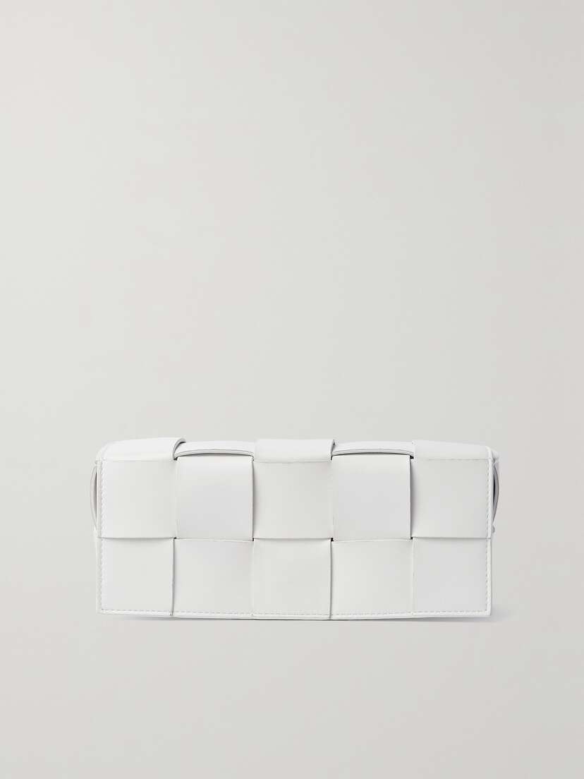Bottega Veneta Mini Cassette Intrecciato Leather Shoulder Bag