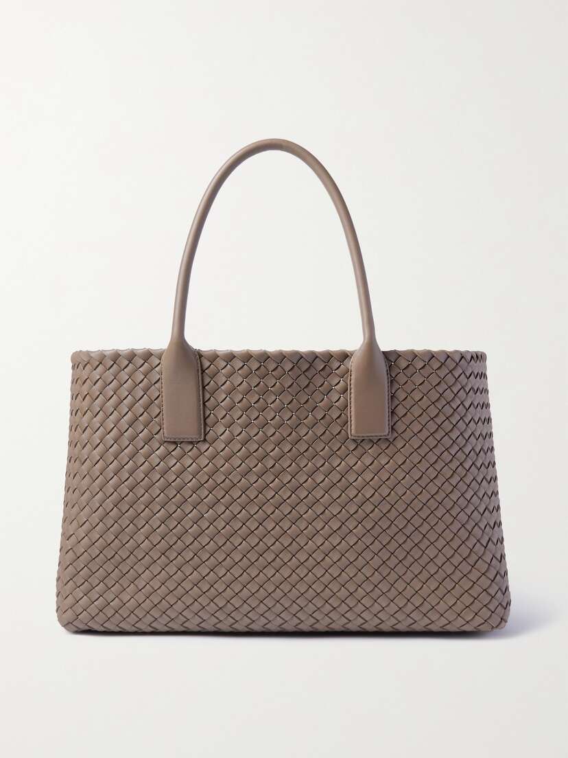 Bottega Veneta Cabat Medium Intrecciato Leather Tote
