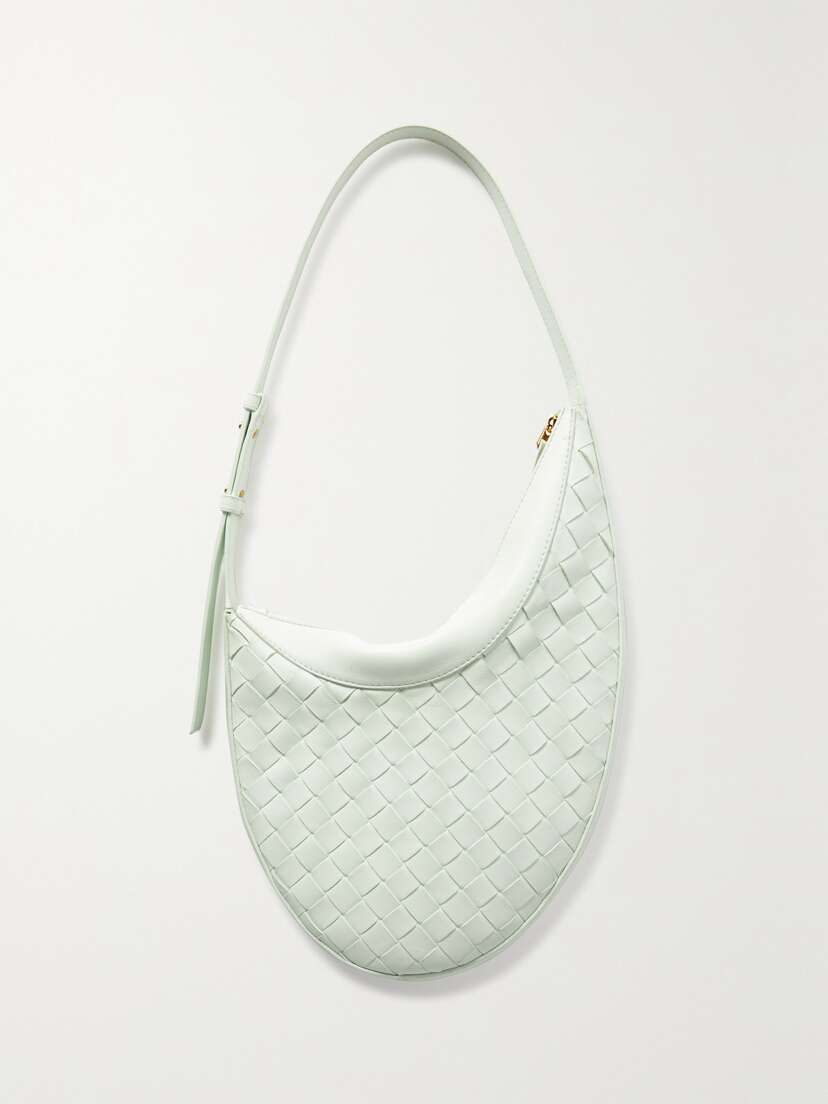 Bottega Veneta Small Drop Intrecciato Leather Shoulder Bag