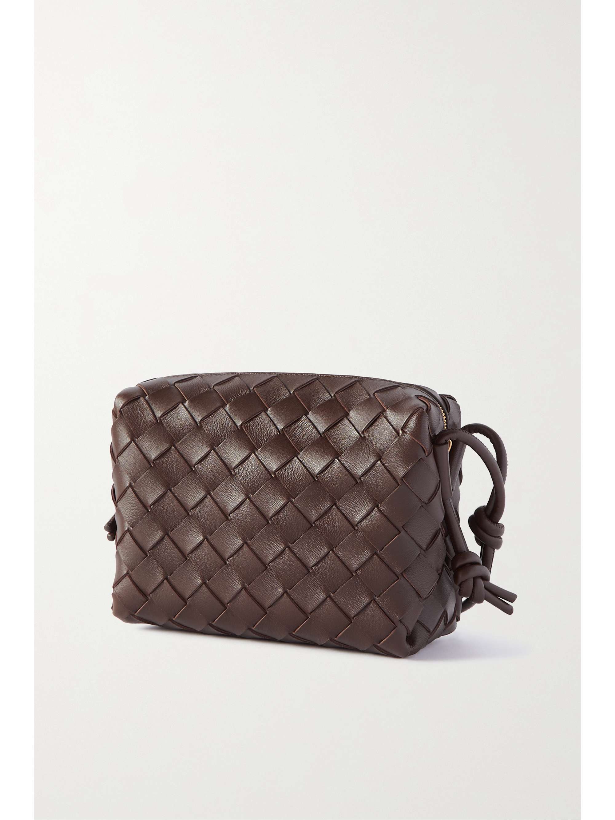 BOTTEGA VENETA Loop mini intrecciato leather shoulder bag