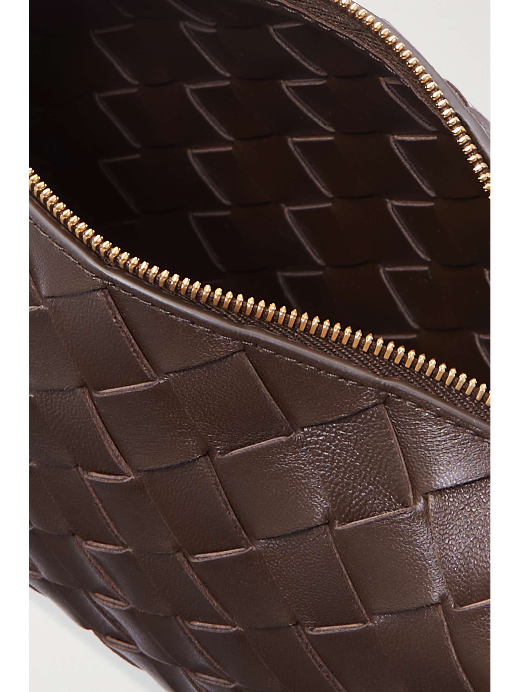 BOTTEGA VENETA Loop mini intrecciato leather shoulder bag
