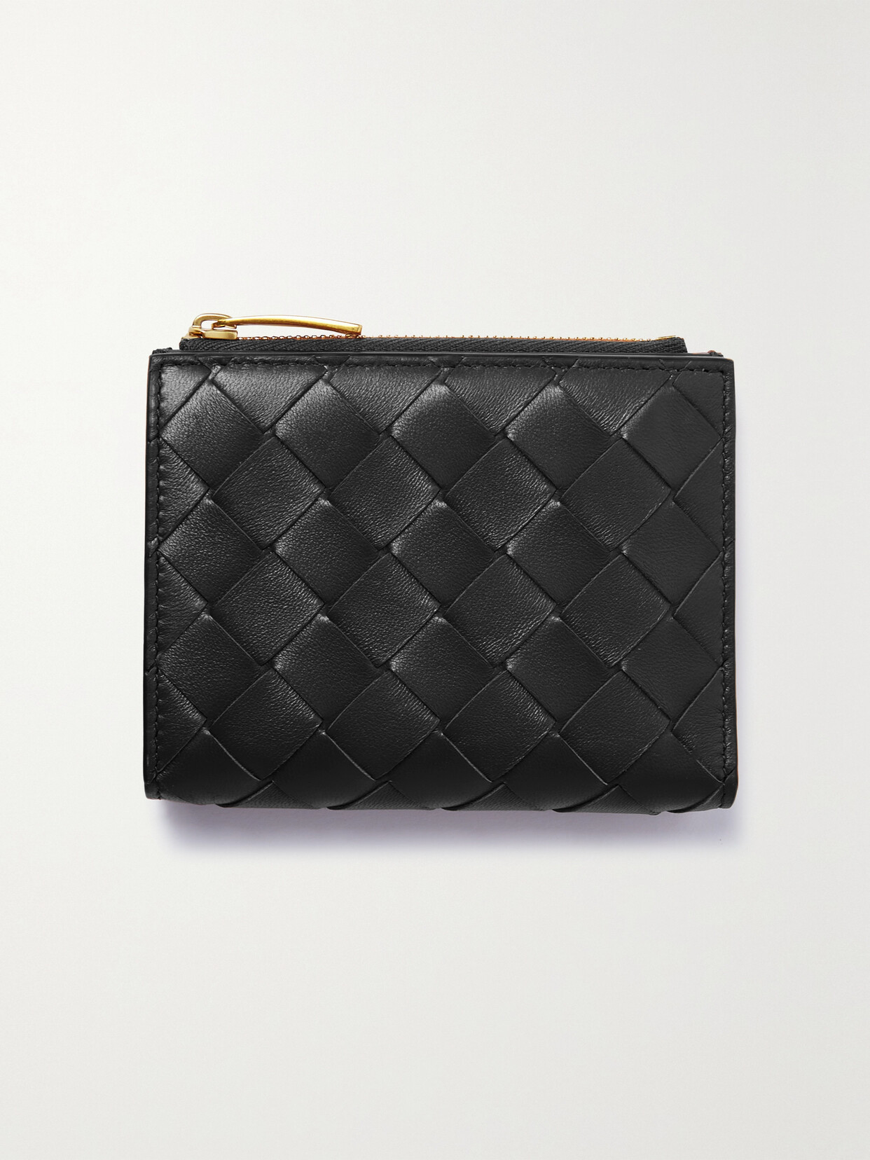 Bottega Veneta Intrecciato 15 Leather Wallet