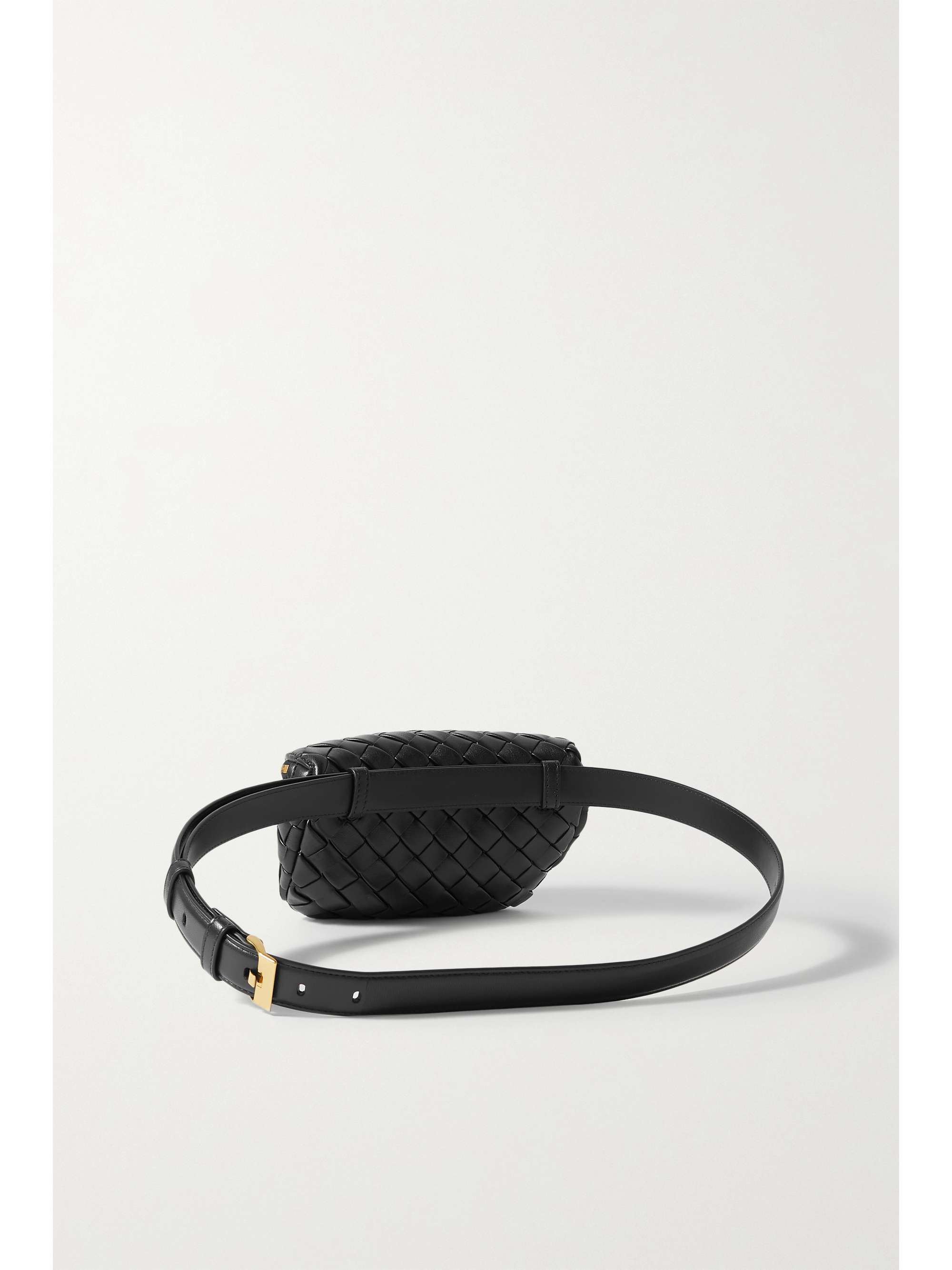 BOTTEGA Padded intrecciato leather belt bag NETAPORTER