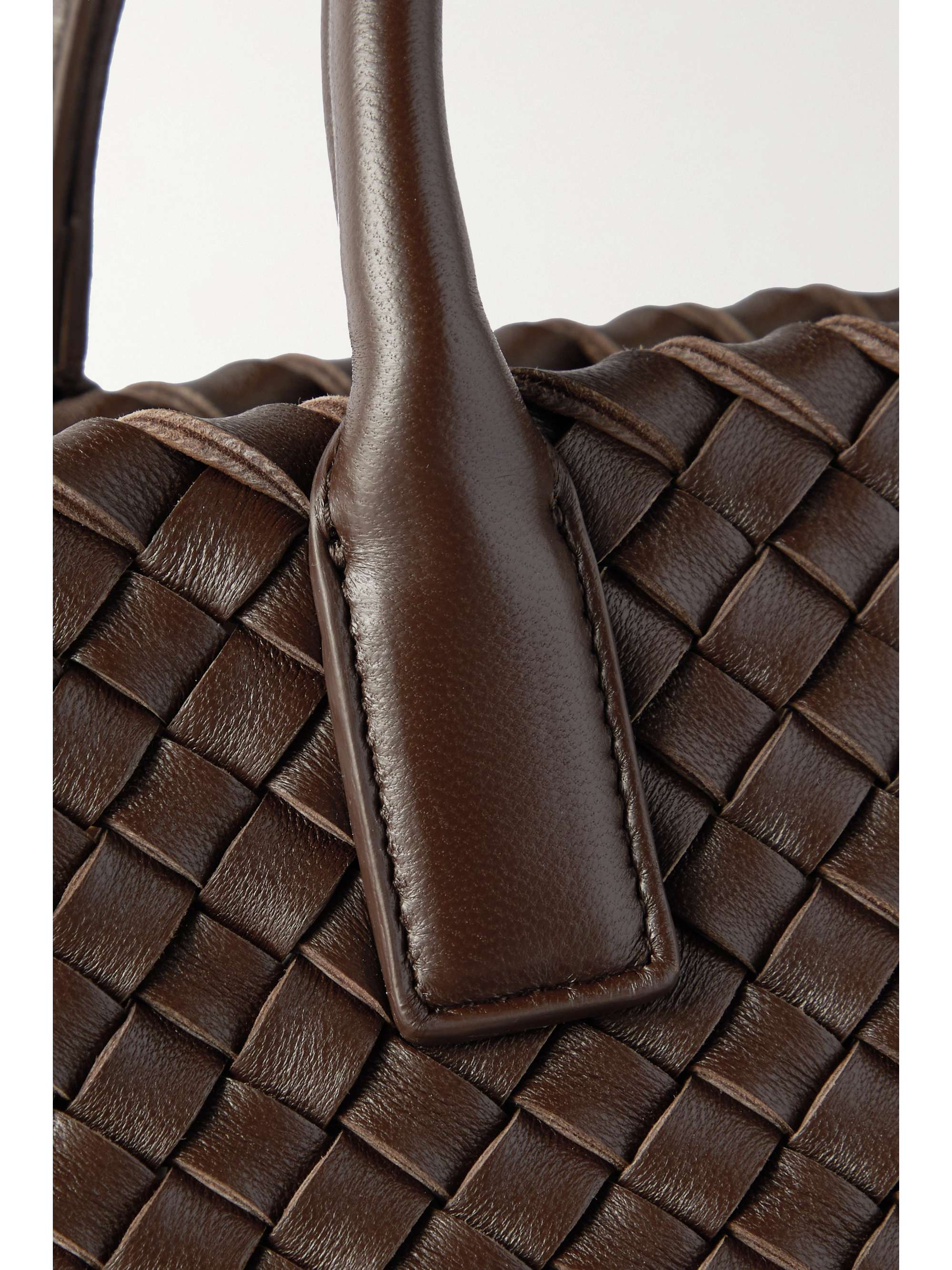 BOTTEGA VENETA Cabat mini intrecciato leather tote