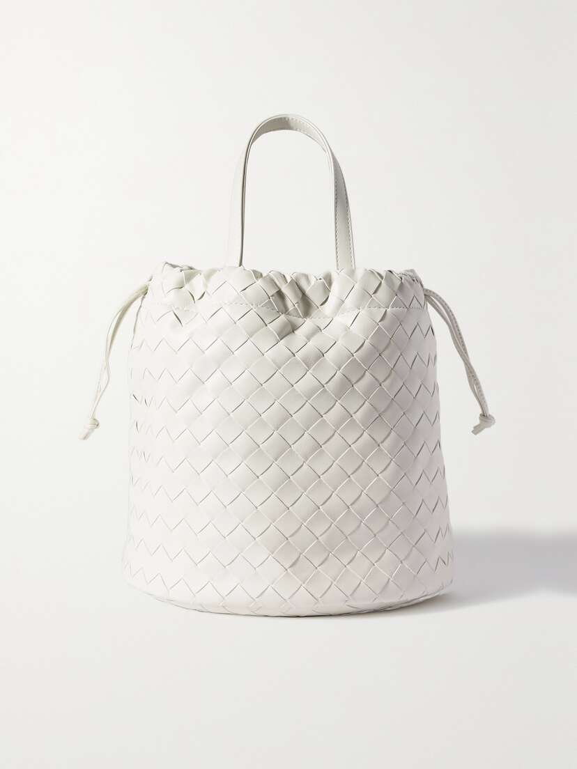 Bottega Veneta Castello Intrecciato Leather Bucket Bag