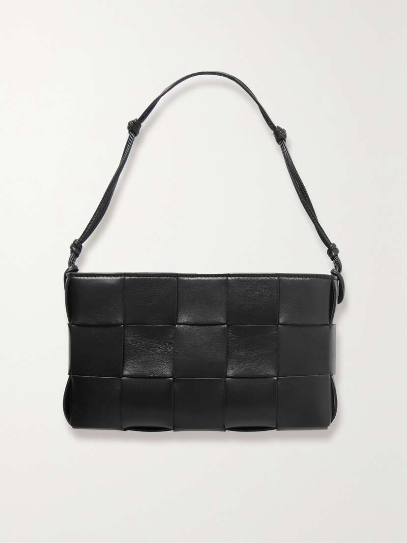 Bottega Veneta Mini Cassette Intrecciato Leather Shoulder Bag