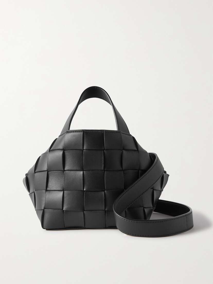 Bottega Veneta Cassette Intrecciato Leather Shoulder Bag