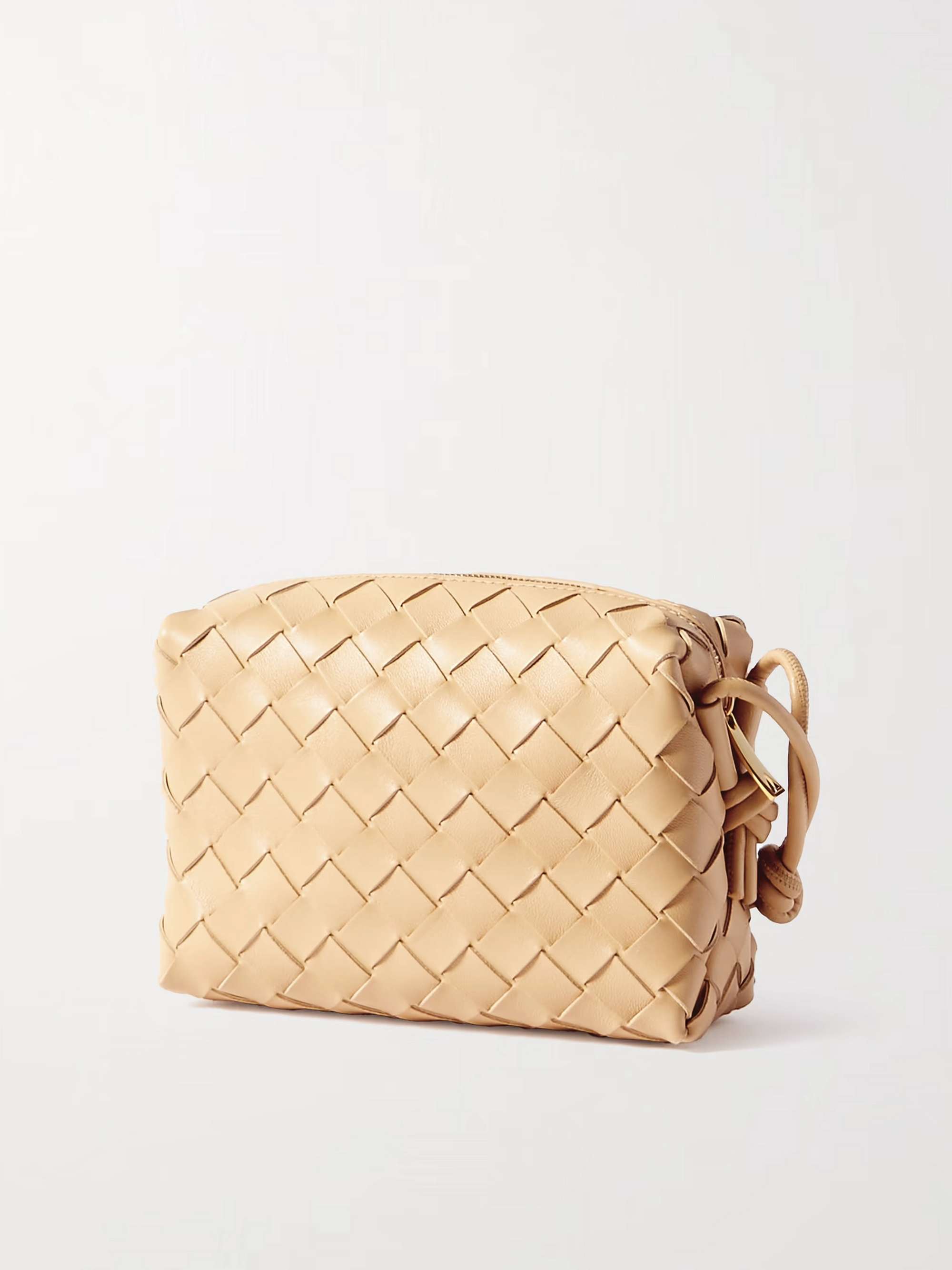 BOTTEGA VENETA Loop mini intrecciato leather shoulder bag