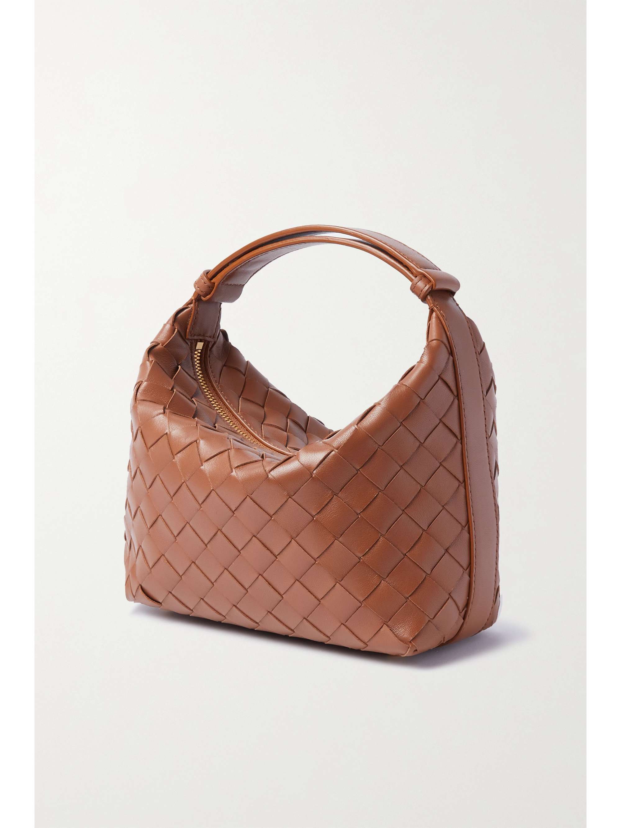 BOTTEGA VENETA Mini Wallace intrecciato leather tote