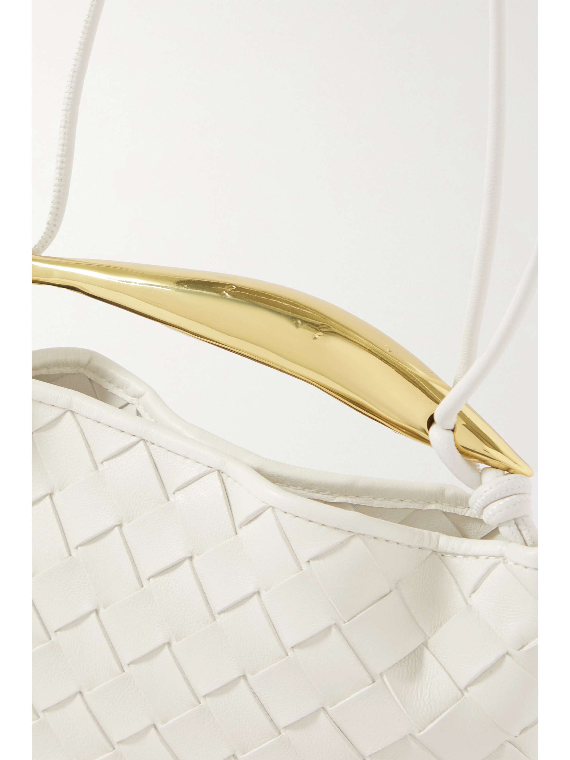 BOTTEGA VENETA Sardine mini embellished intrecciato leather shoulder bag