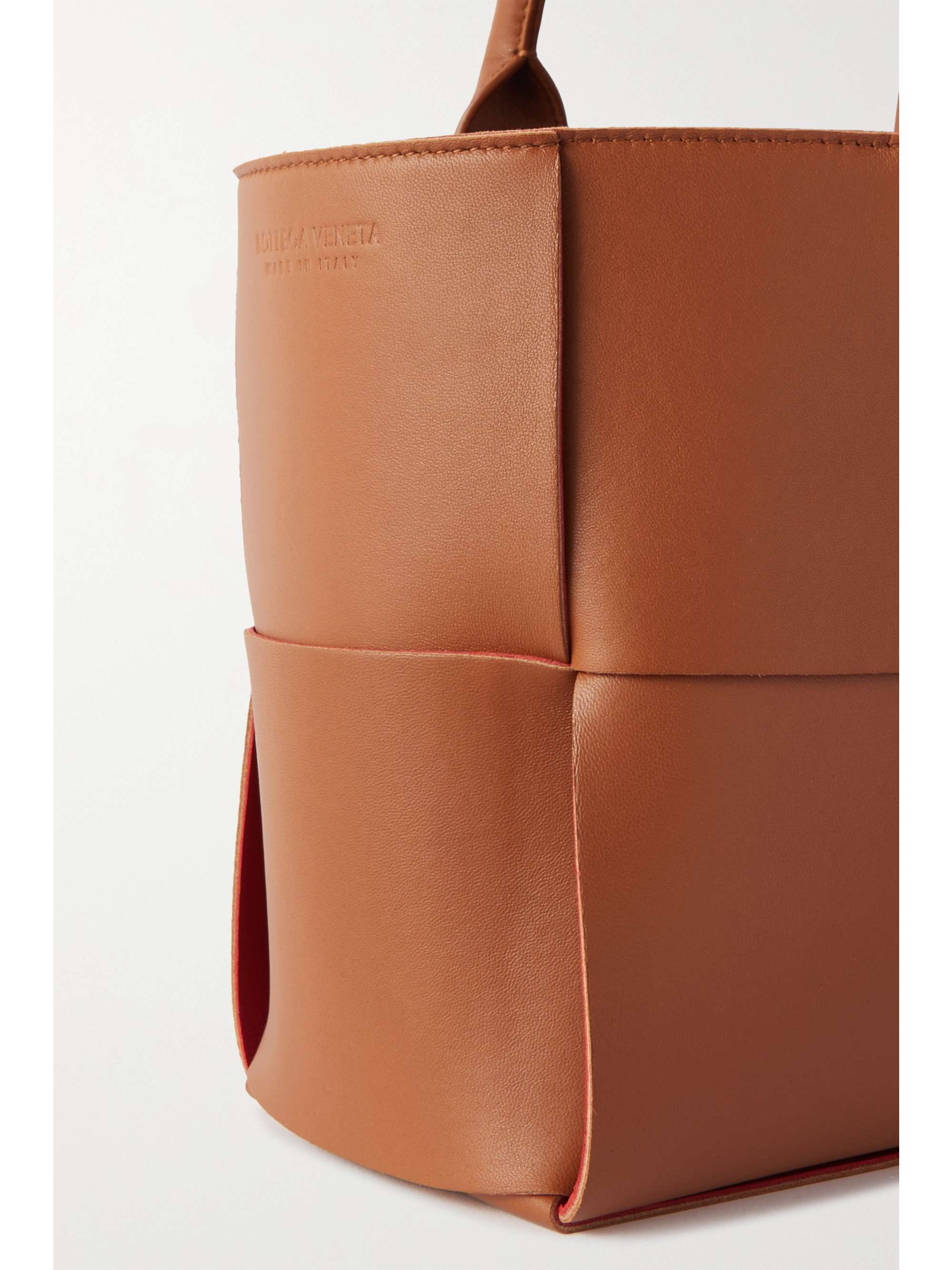 BOTTEGA VENETA Arco small intrecciato leather tote