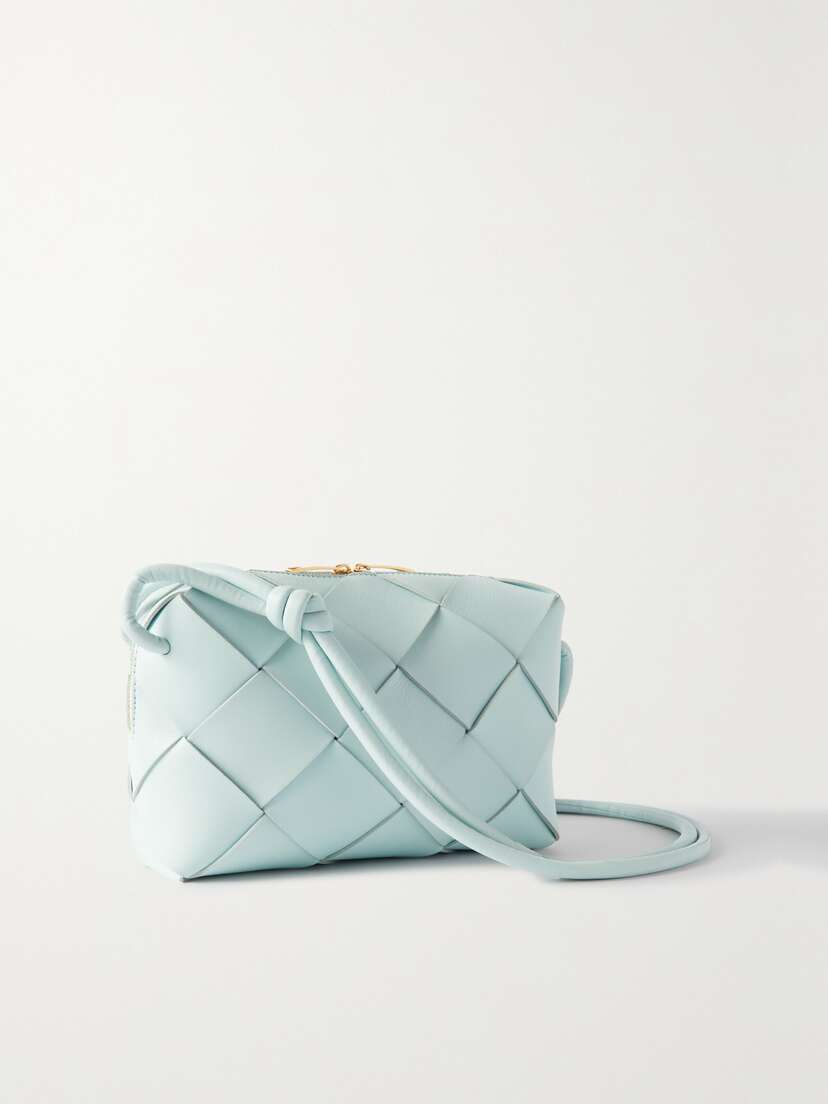 Bottega Veneta Small Cassette Intrecciato Leather Shoulder Bag