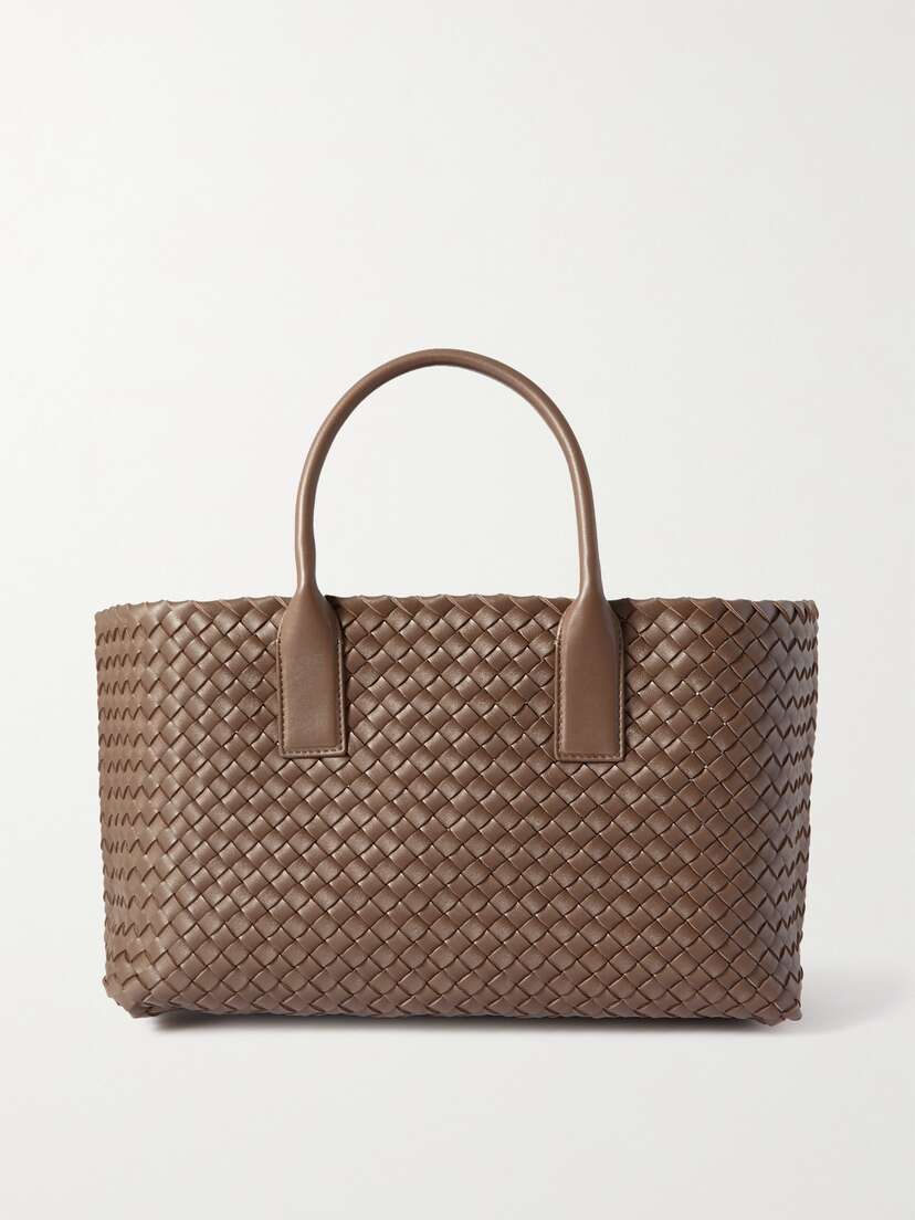 Bottega Veneta Cabat Small Intrecciato Leather Tote