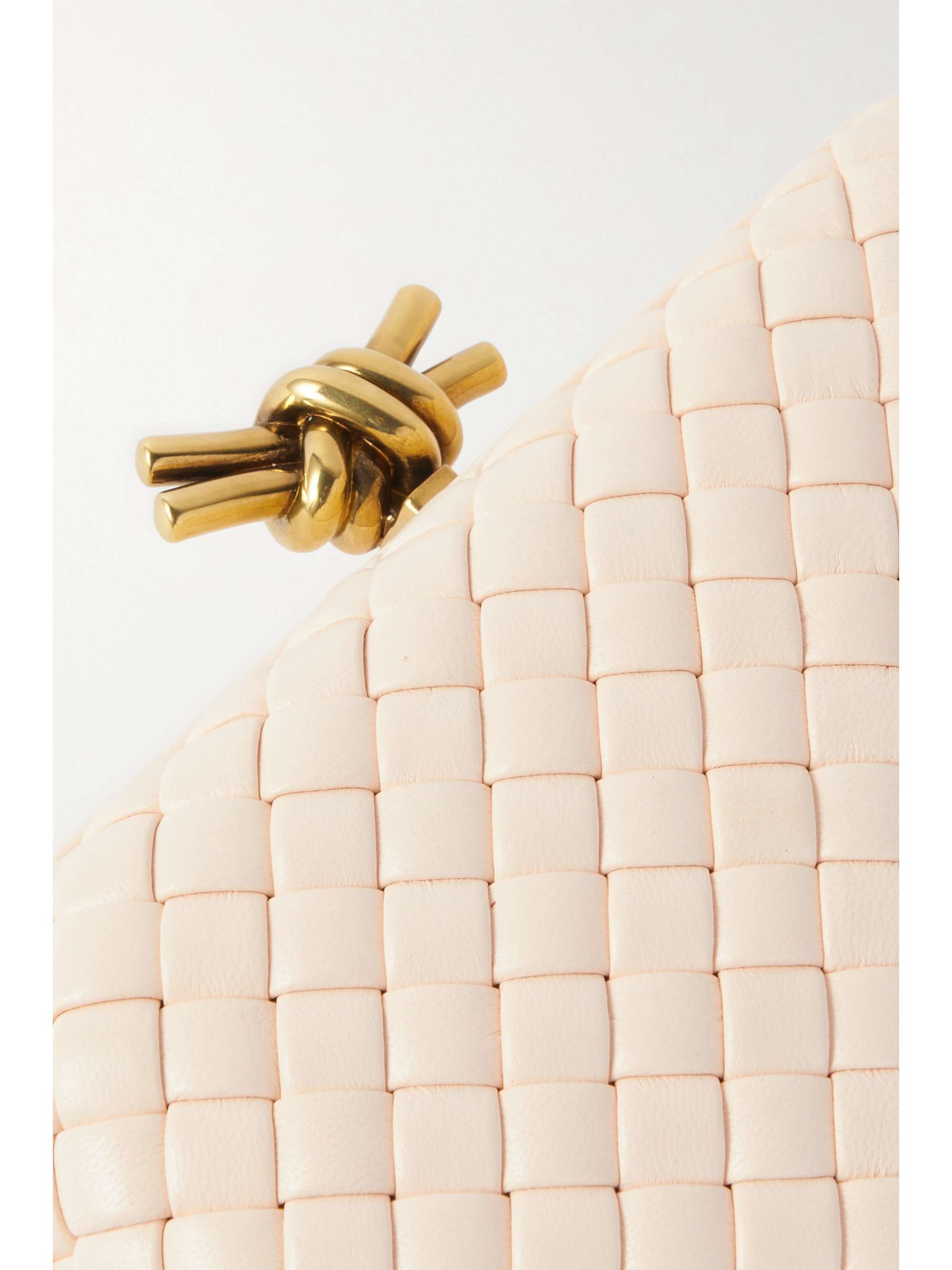 BOTTEGA VENETA Padded intrecciato leather clutch