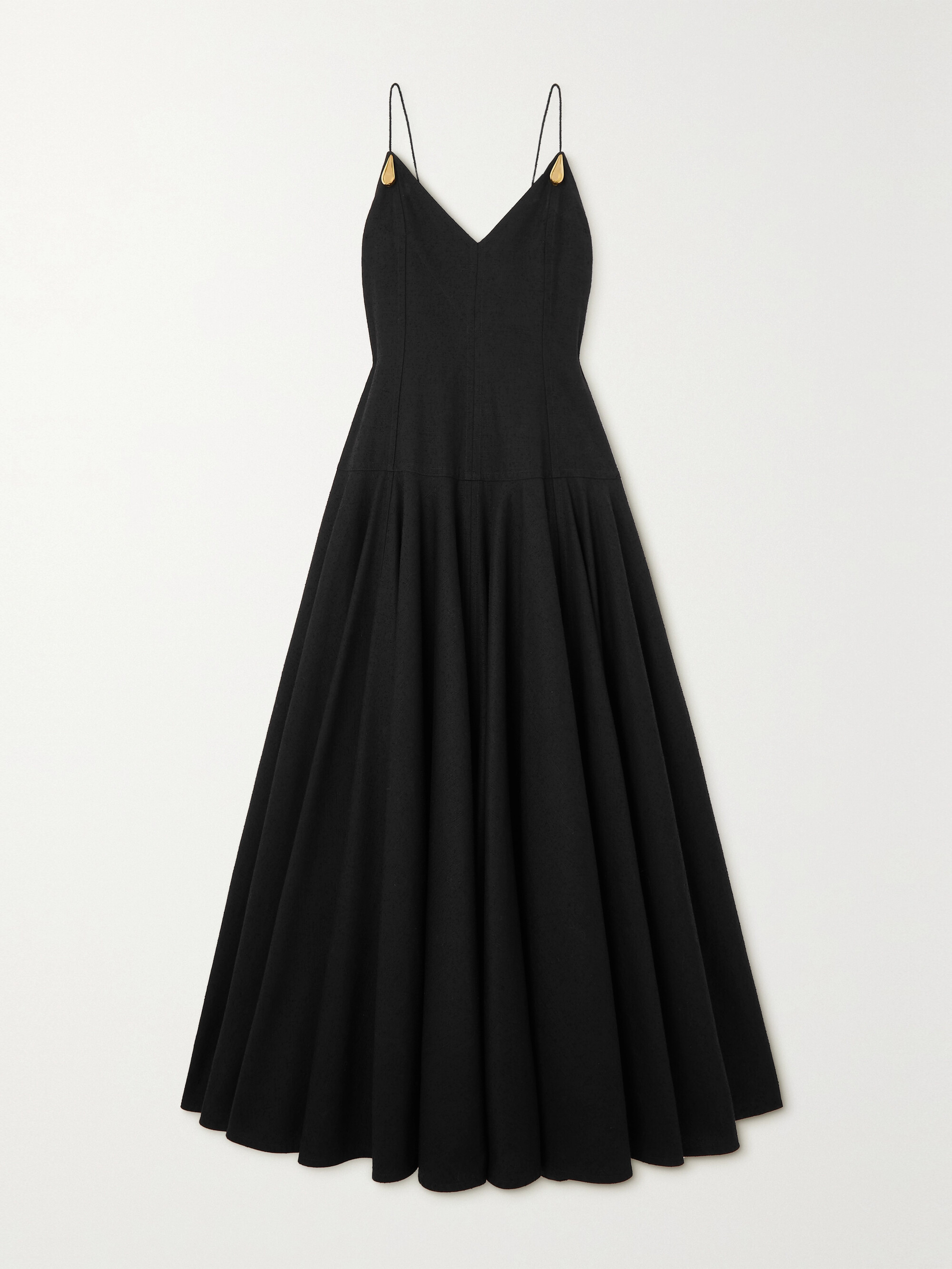 Bottega Veneta Embellished cotton maxi dress