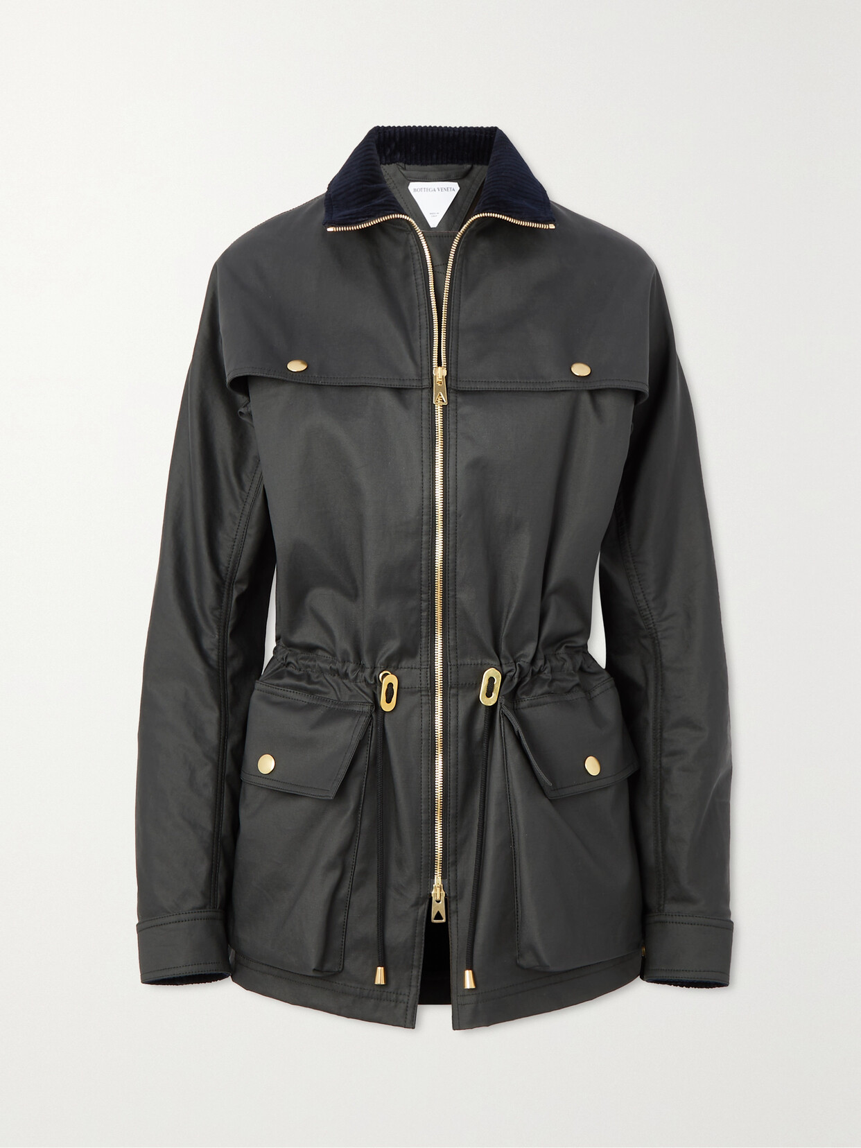 Bottega Veneta - Coated-cotton Jacket - Black