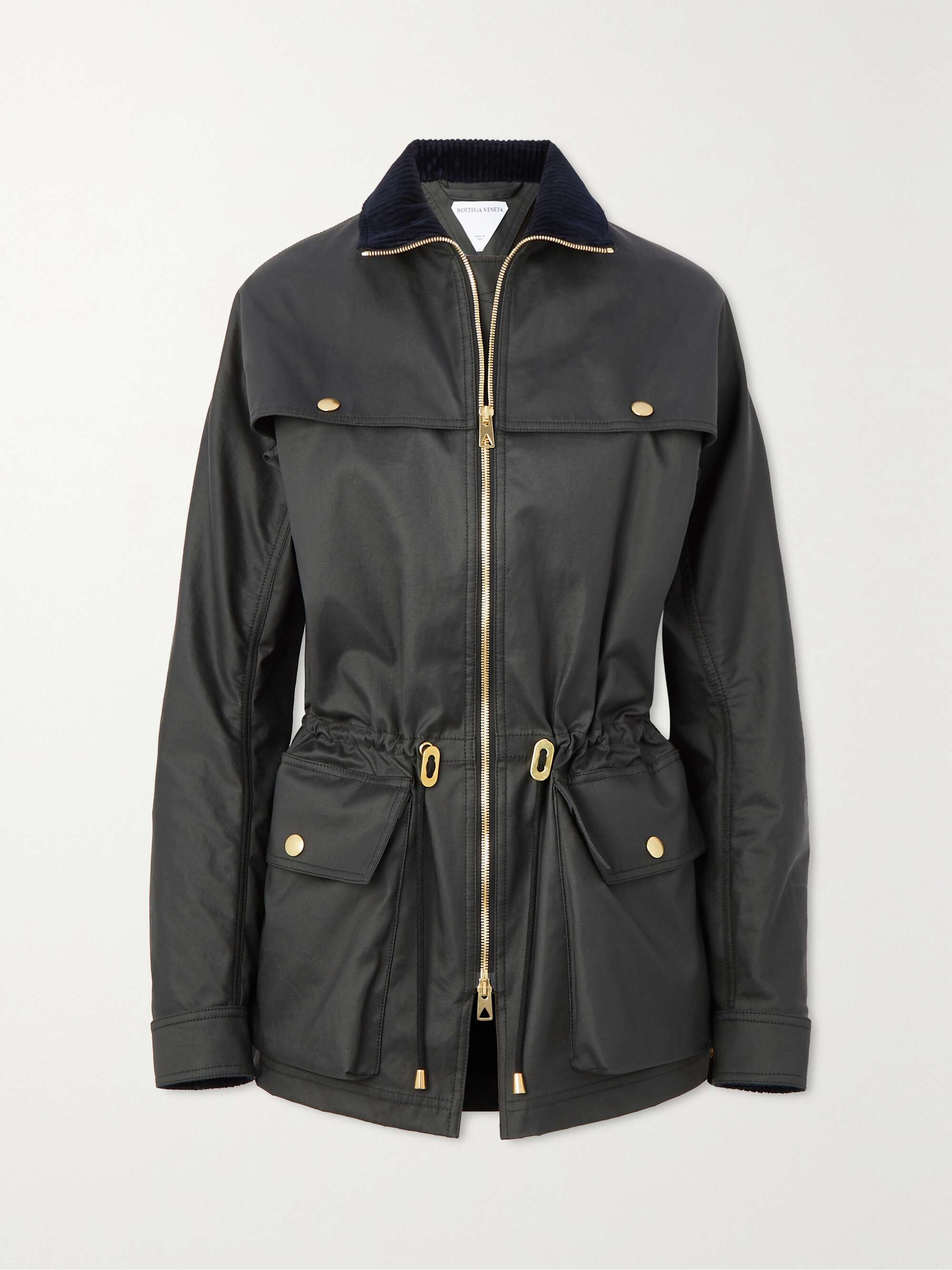 BOTTEGA VENETA Coated cotton jacket NET A PORTER