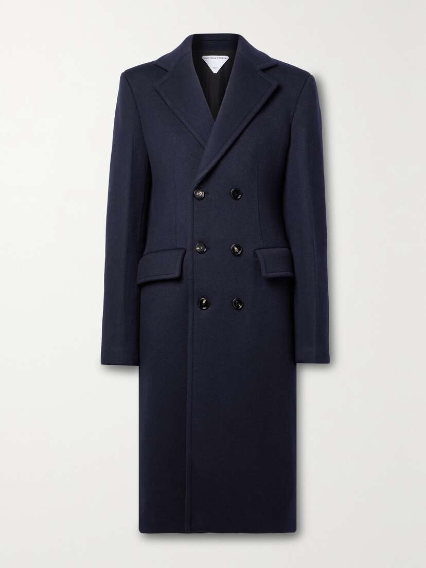Bottega Veneta Double-breasted Wool And Cashmere-blend Coat